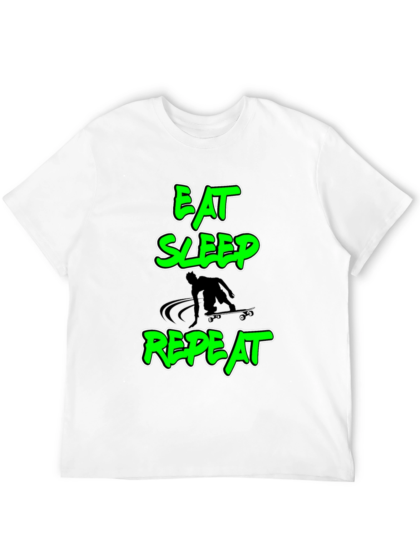 Eat Sleep Skate Repeat Graphic Tee