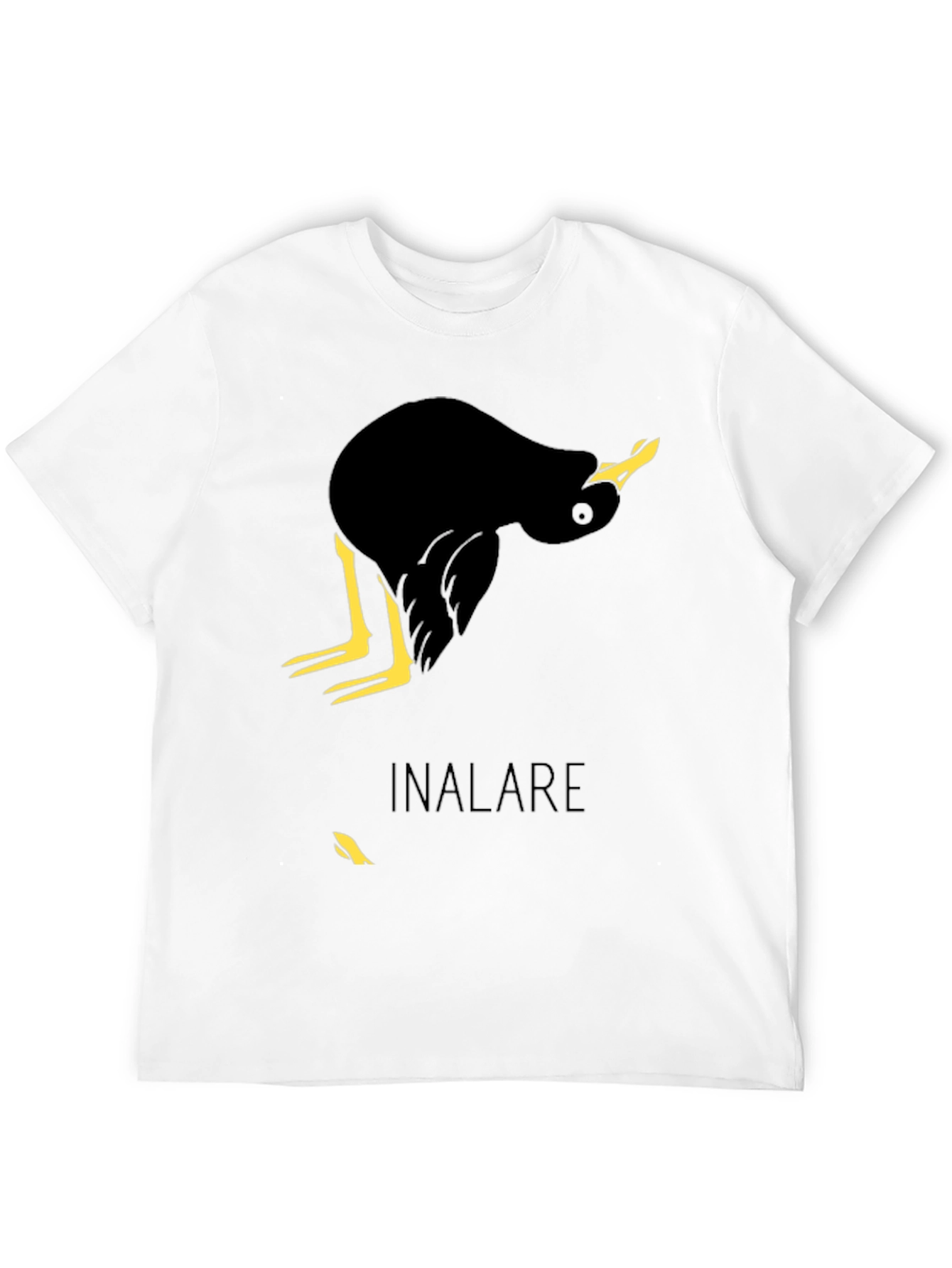 Black Bird Graphic Tee - Unisex Casual Style