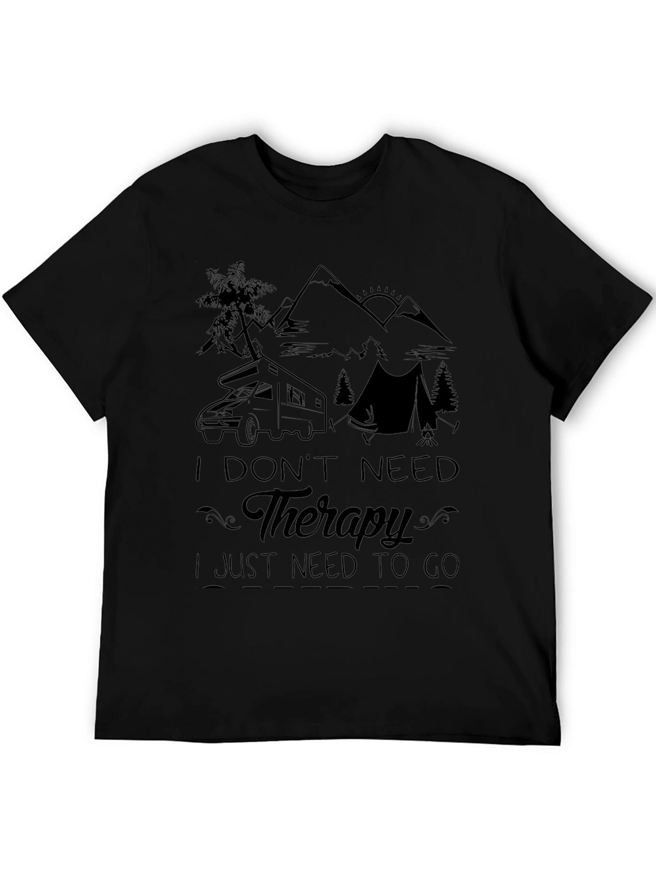 Therapy Camping Graphic Tee