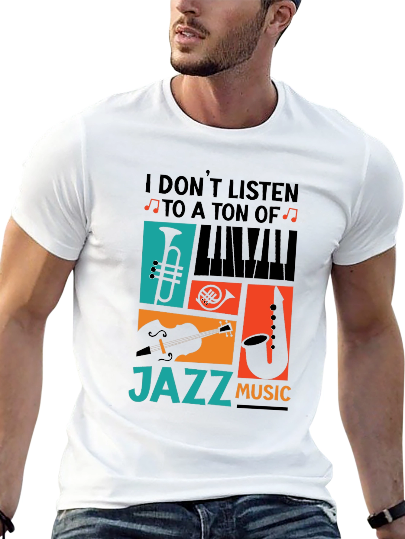 Jazz Music T-Shirt - Musician Apparel