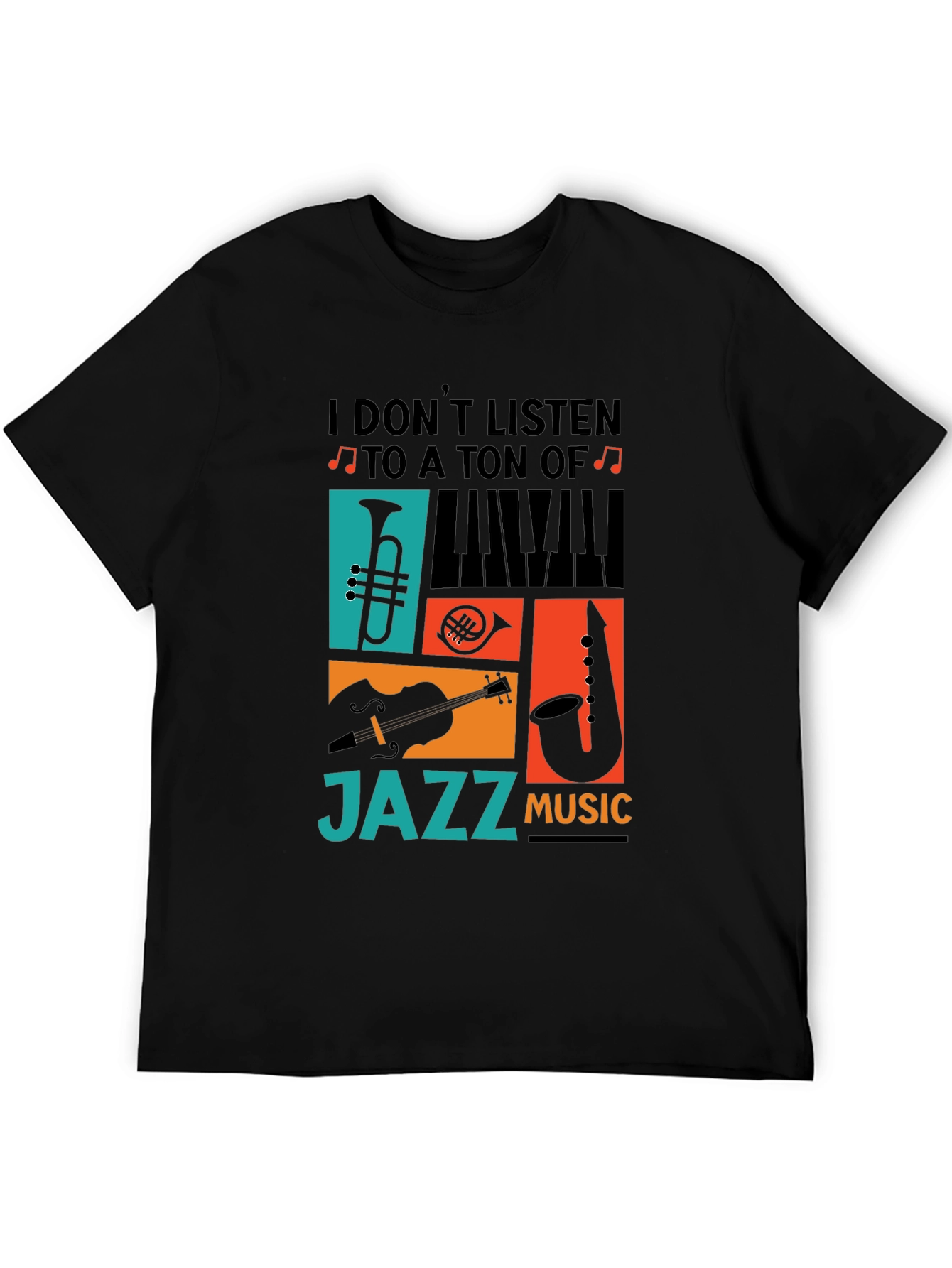 Jazz Music T-Shirt - Musician Apparel