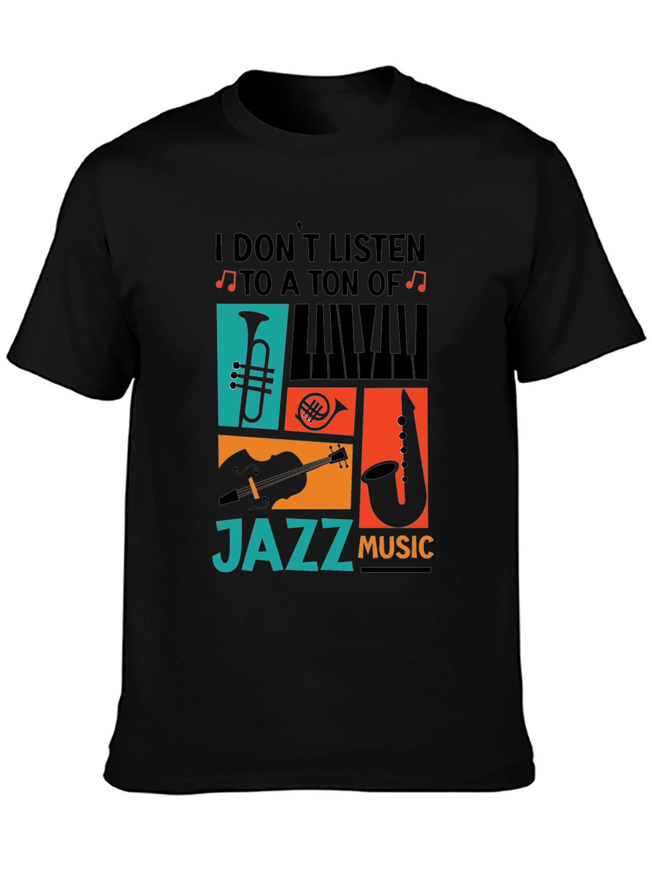 Jazz Music T-Shirt - Musician Apparel