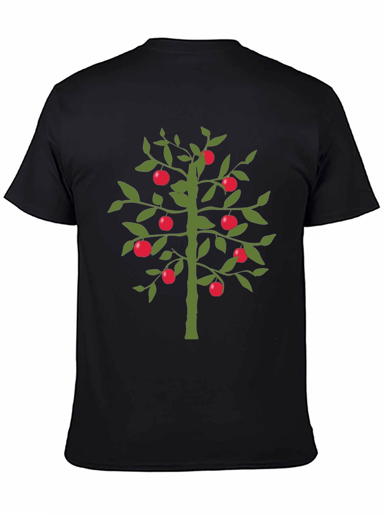 Apple Tree Graphic Tee - Black