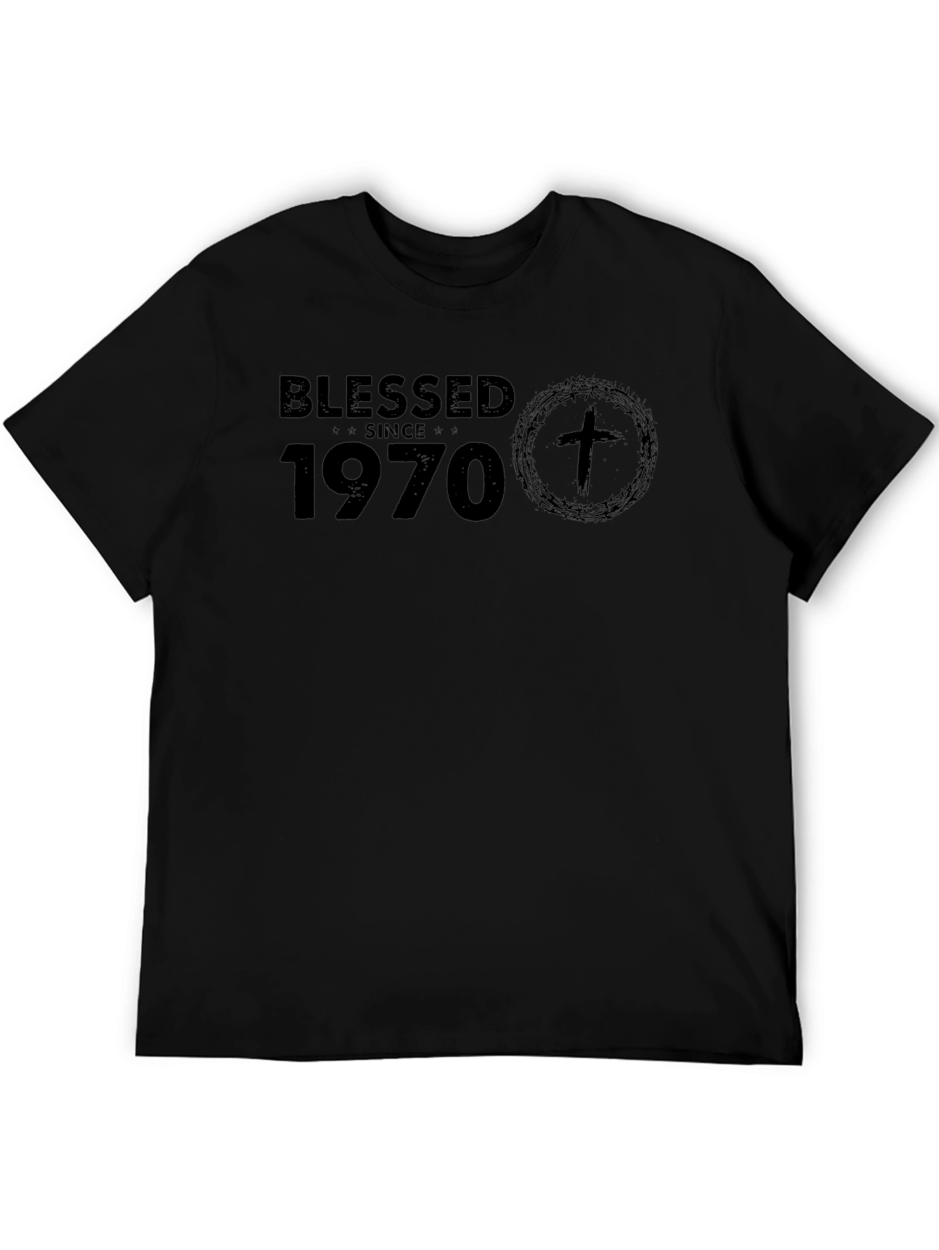 Blessed Since 1970 Graphic Tee