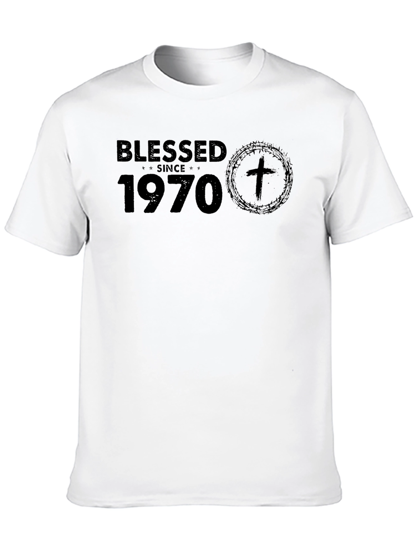 Blessed Since 1970 Graphic Tee