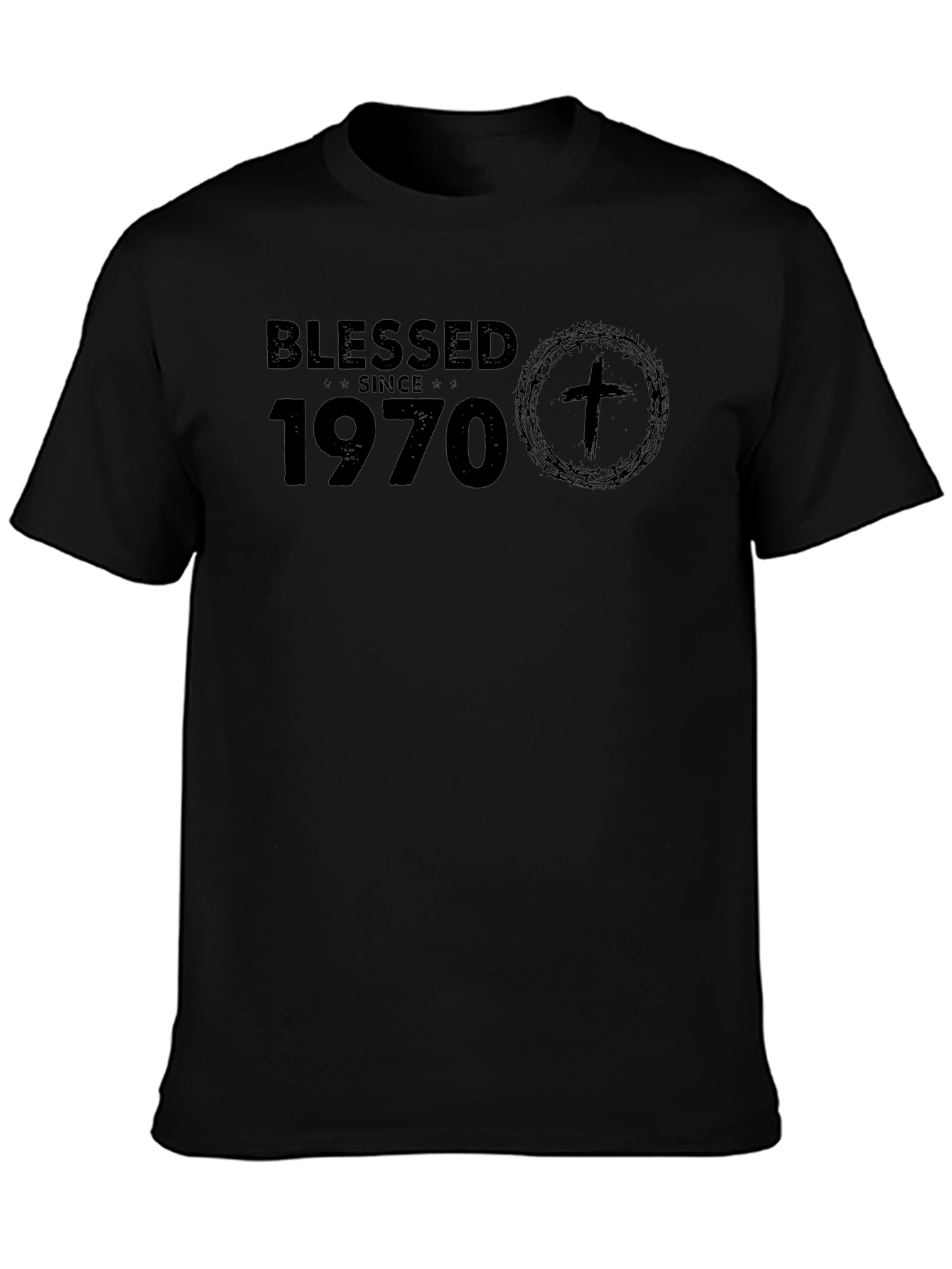 Blessed Since 1970 Graphic Tee