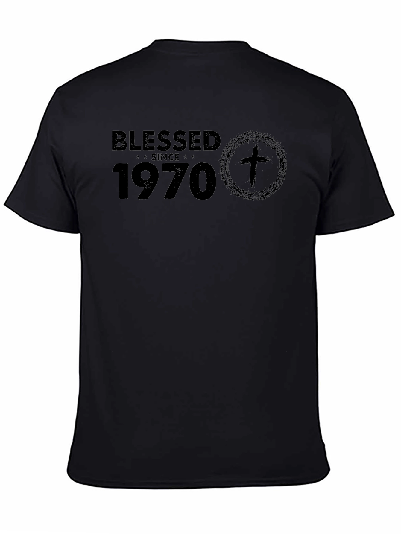 Blessed Since 1970 Graphic Tee
