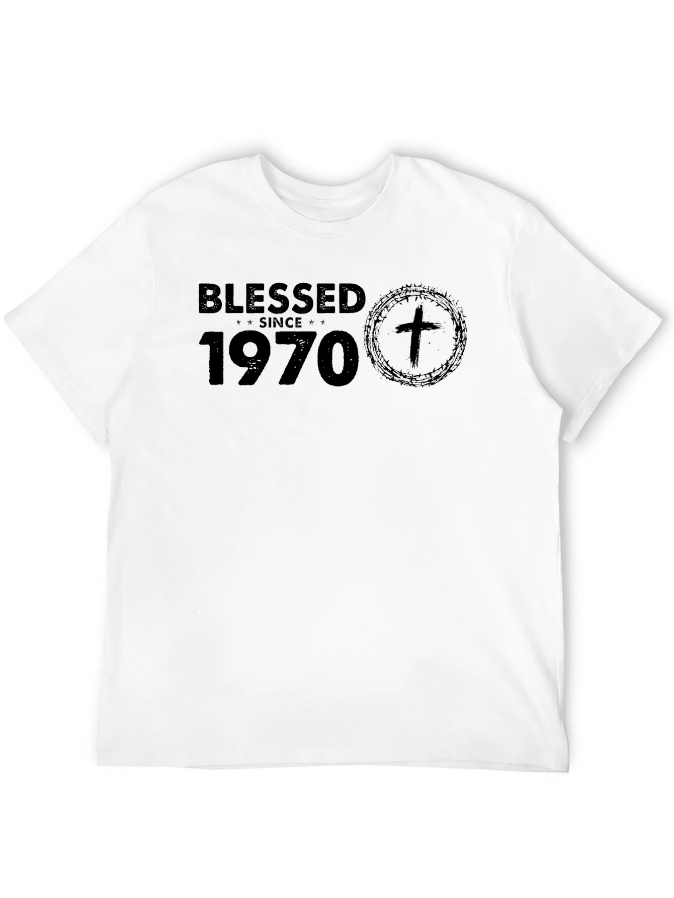 Blessed Since 1970 Graphic Tee