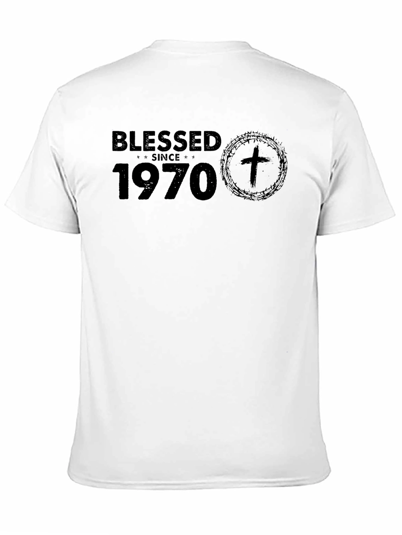Blessed Since 1970 Graphic Tee