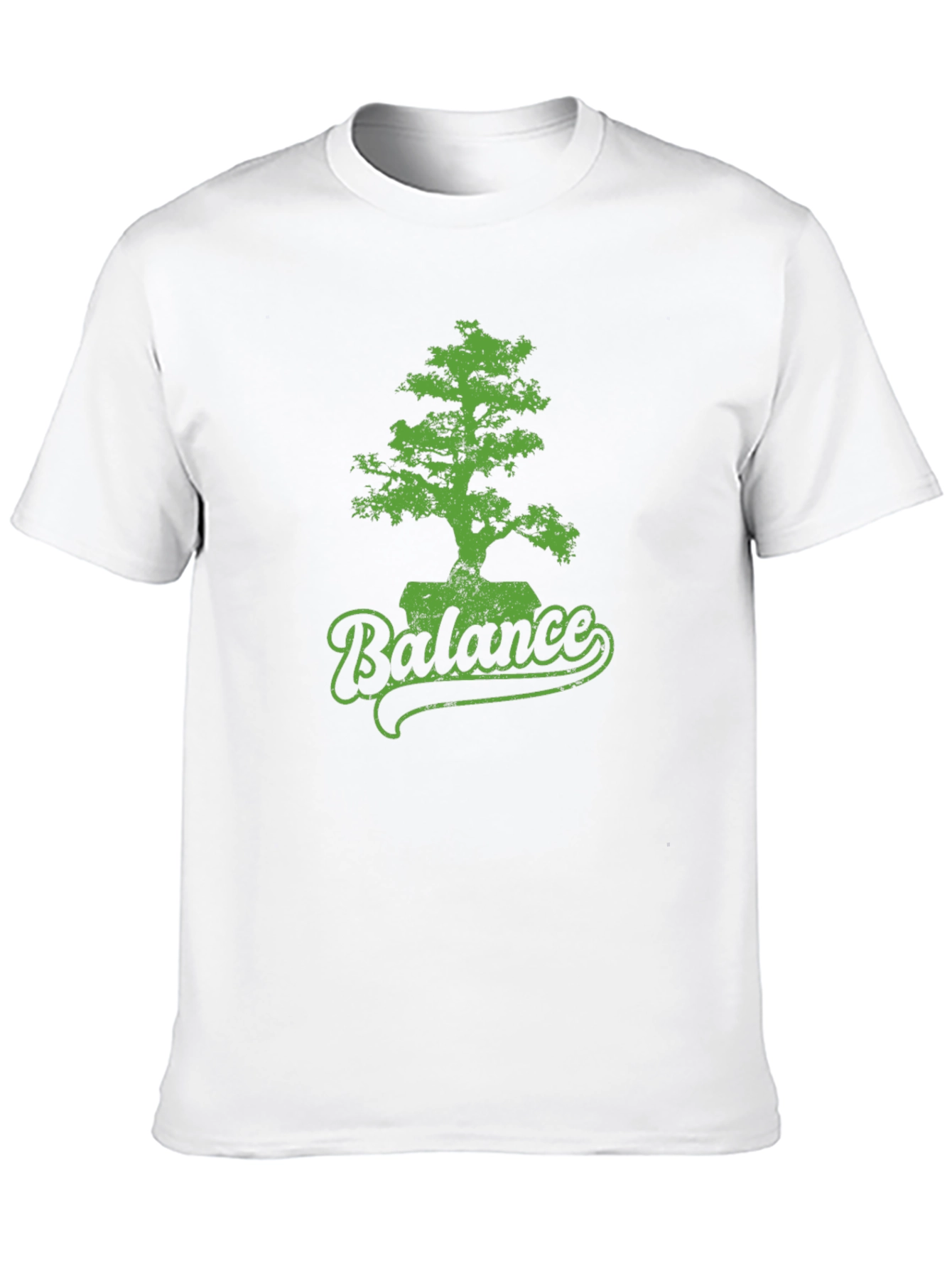 Balance Bonsai Tree Graphic Tee - Black