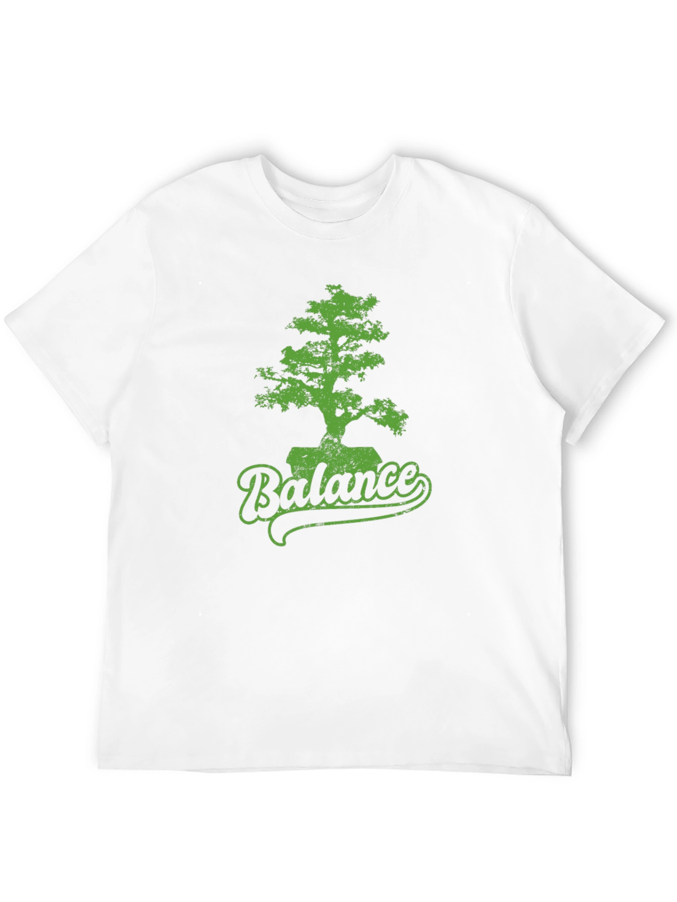 Balance Bonsai Tree Graphic Tee - Black