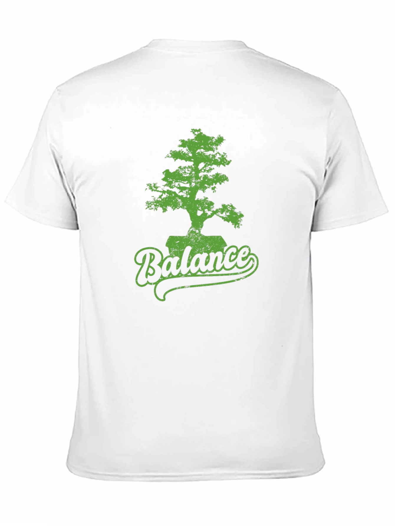 Balance Bonsai Tree Graphic Tee - Black