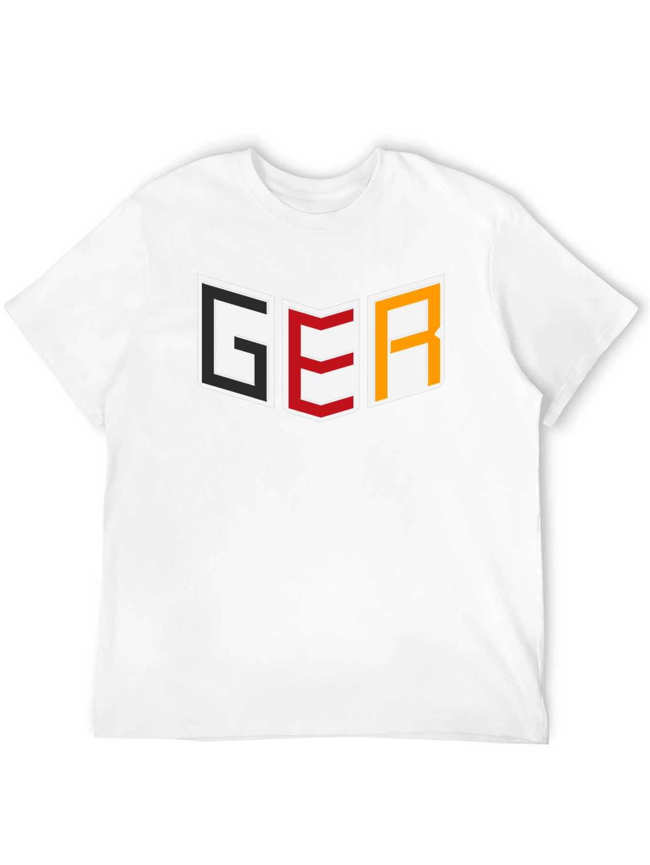 Germany Soccer T-Shirt - Black GER Fan Tee