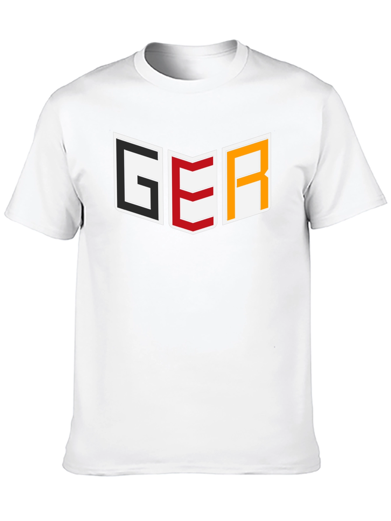 Germany Soccer T-Shirt - Black GER Fan Tee