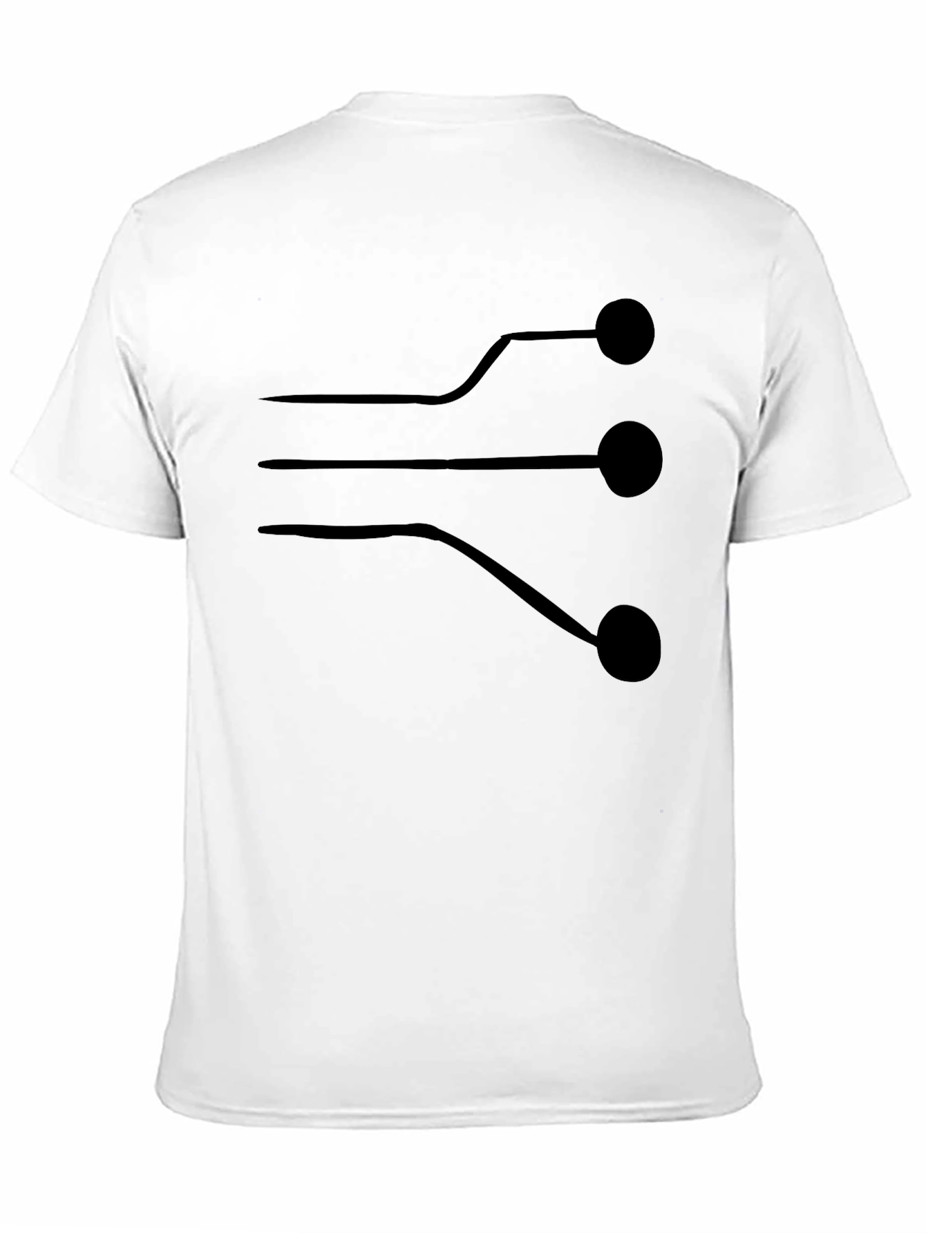 Circuit Board Graphic Tee - Black
