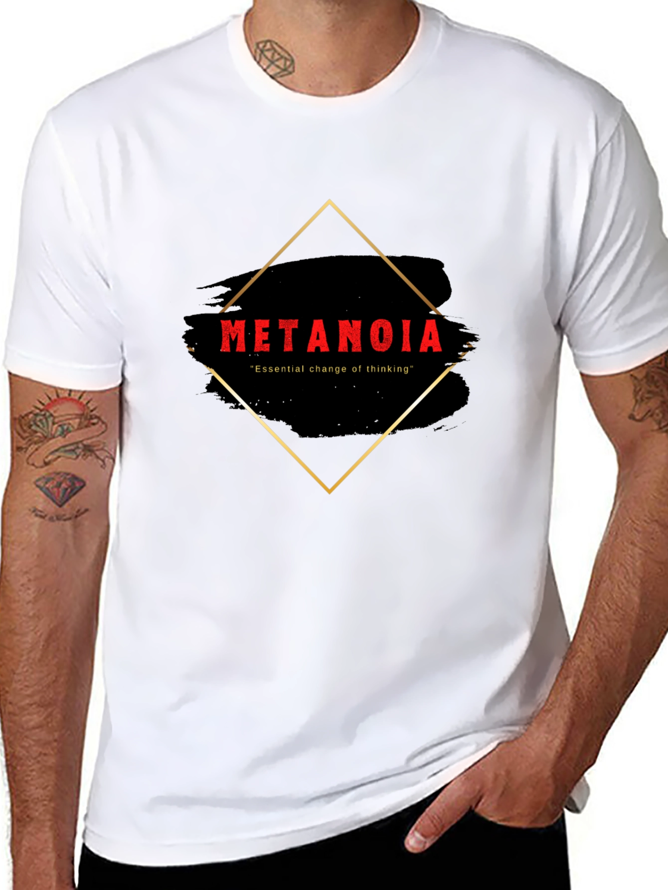 Metanoia Graphic Tee - Essential Change of Thinking