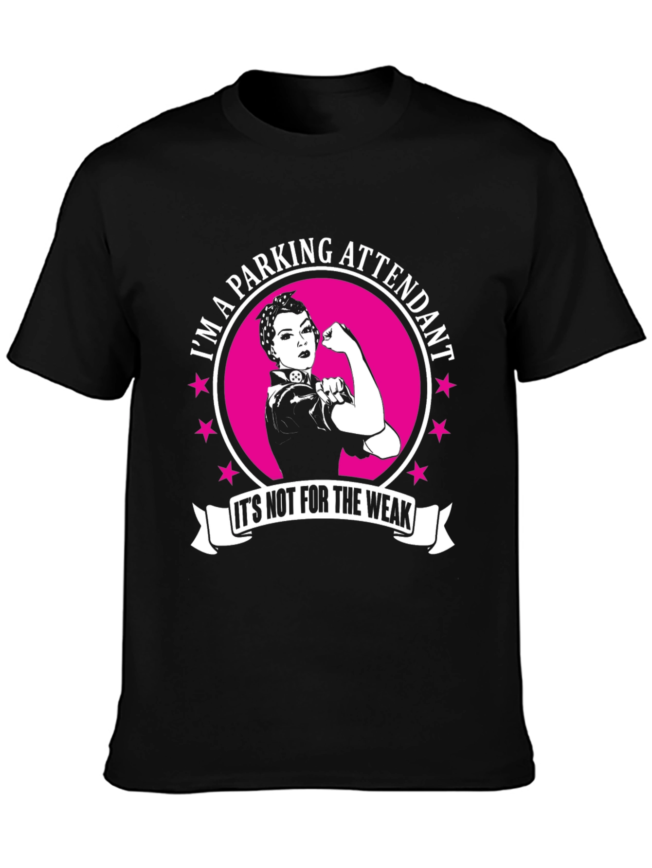 Parking Attendant Rosie the Riveter T-Shirt