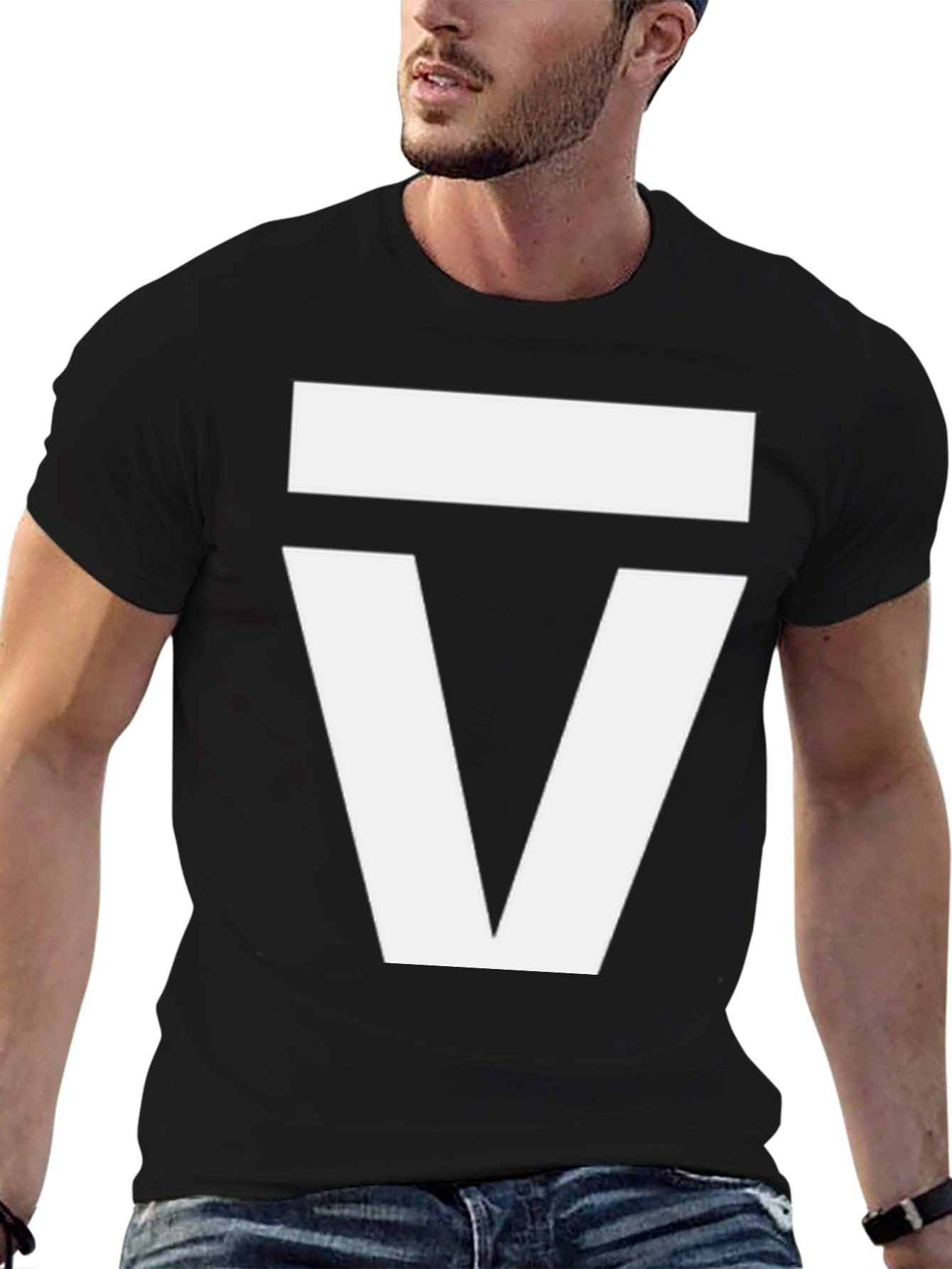 Minimalist Logo T-Shirt - Black
