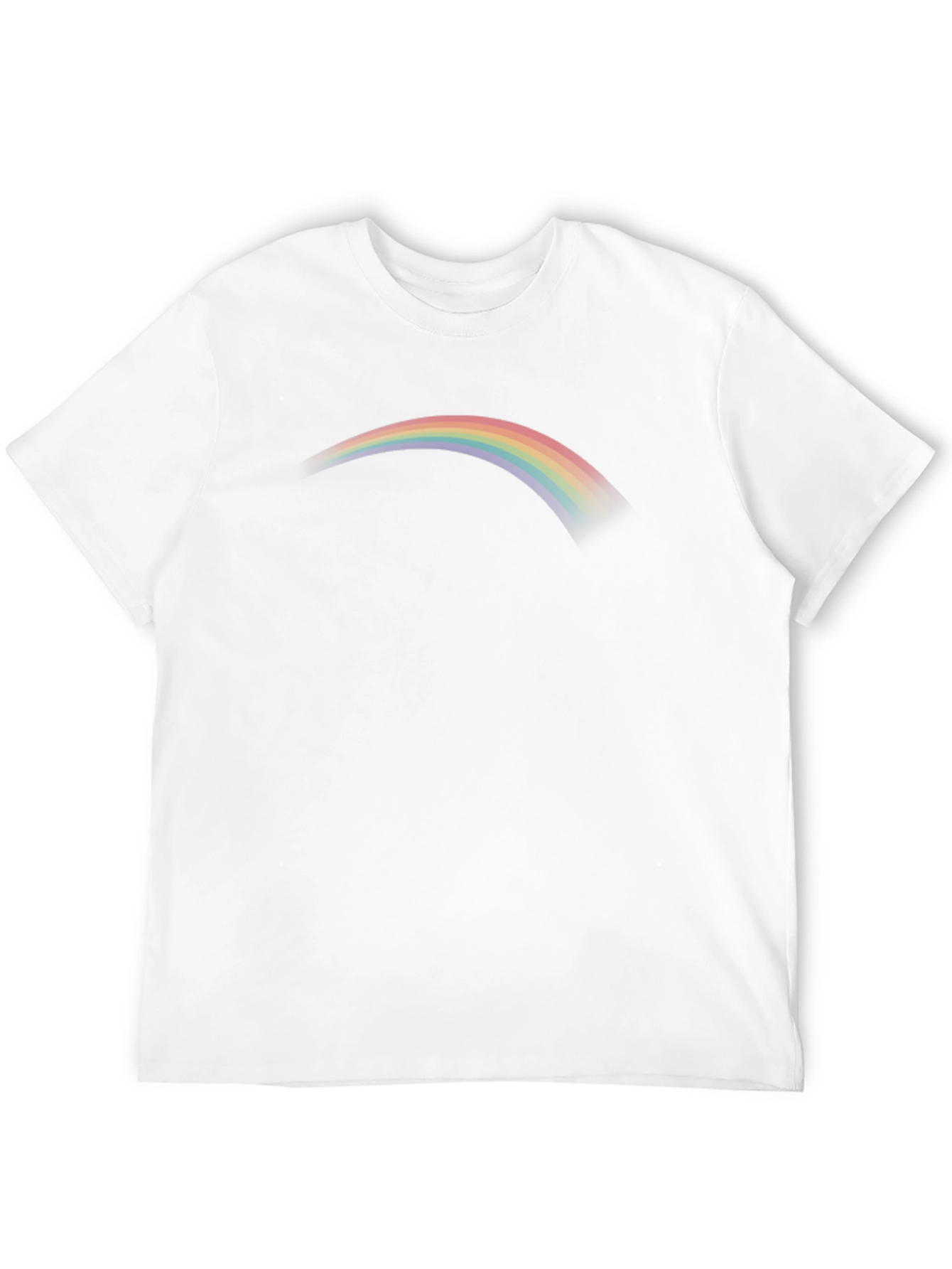 Rainbow Arc Graphic Tee - Classic Black