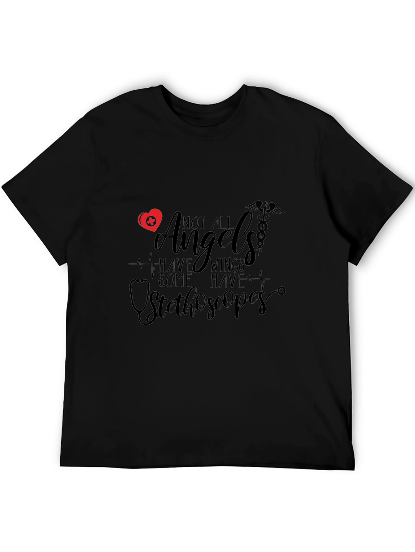 Nurse Angels Stethoscope T-Shirt