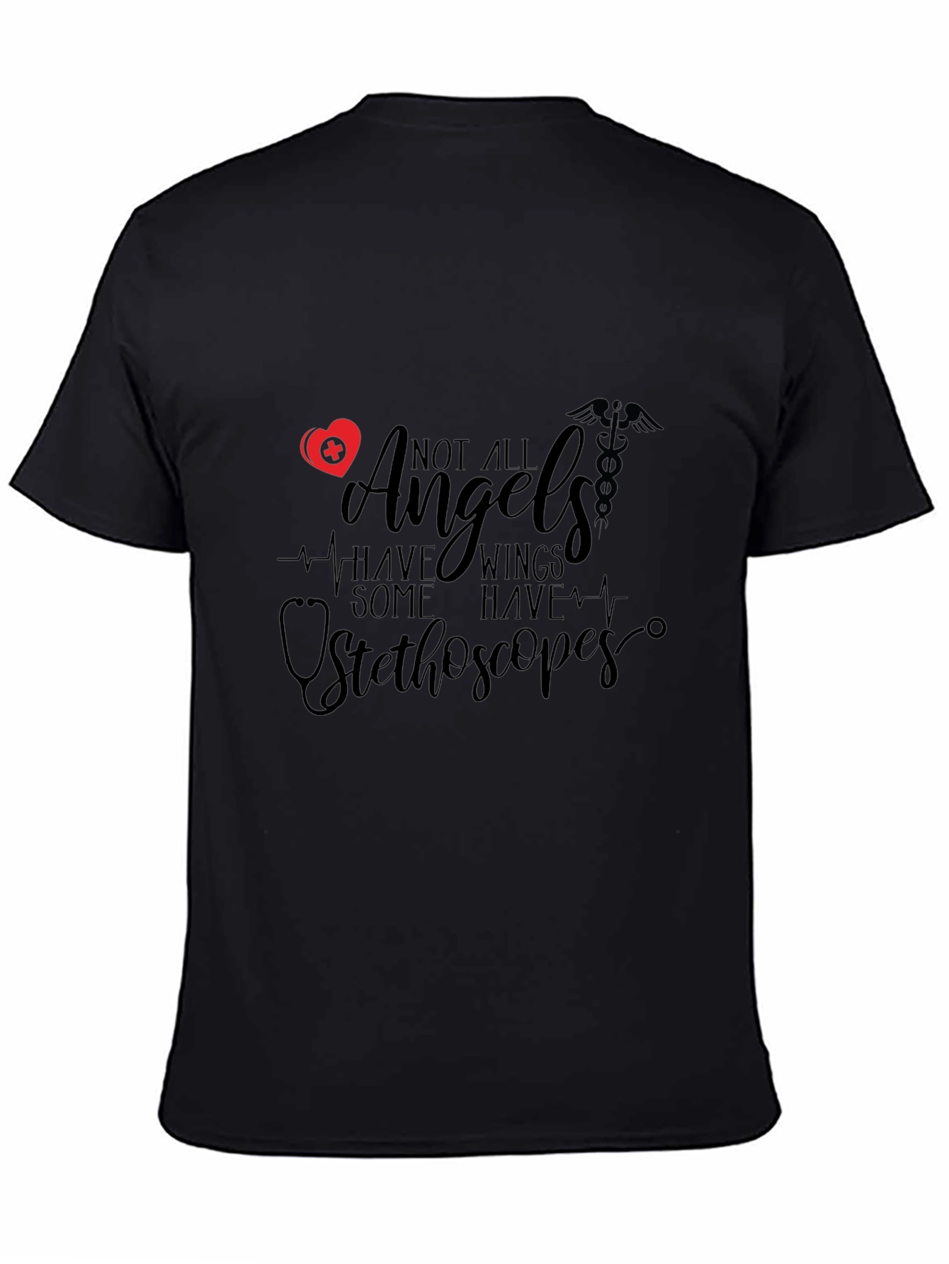 Nurse Angels Stethoscope T-Shirt