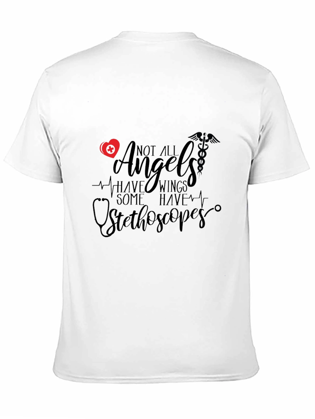 Nurse Angels Stethoscope T-Shirt