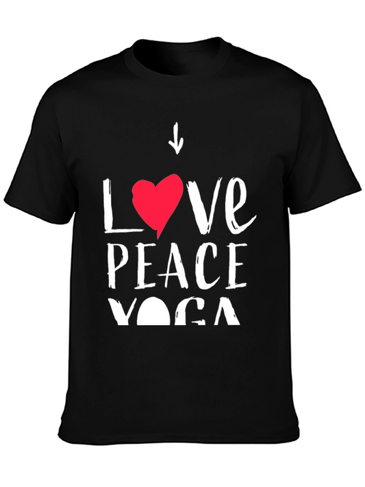 Love Peace Yoga T-Shirt