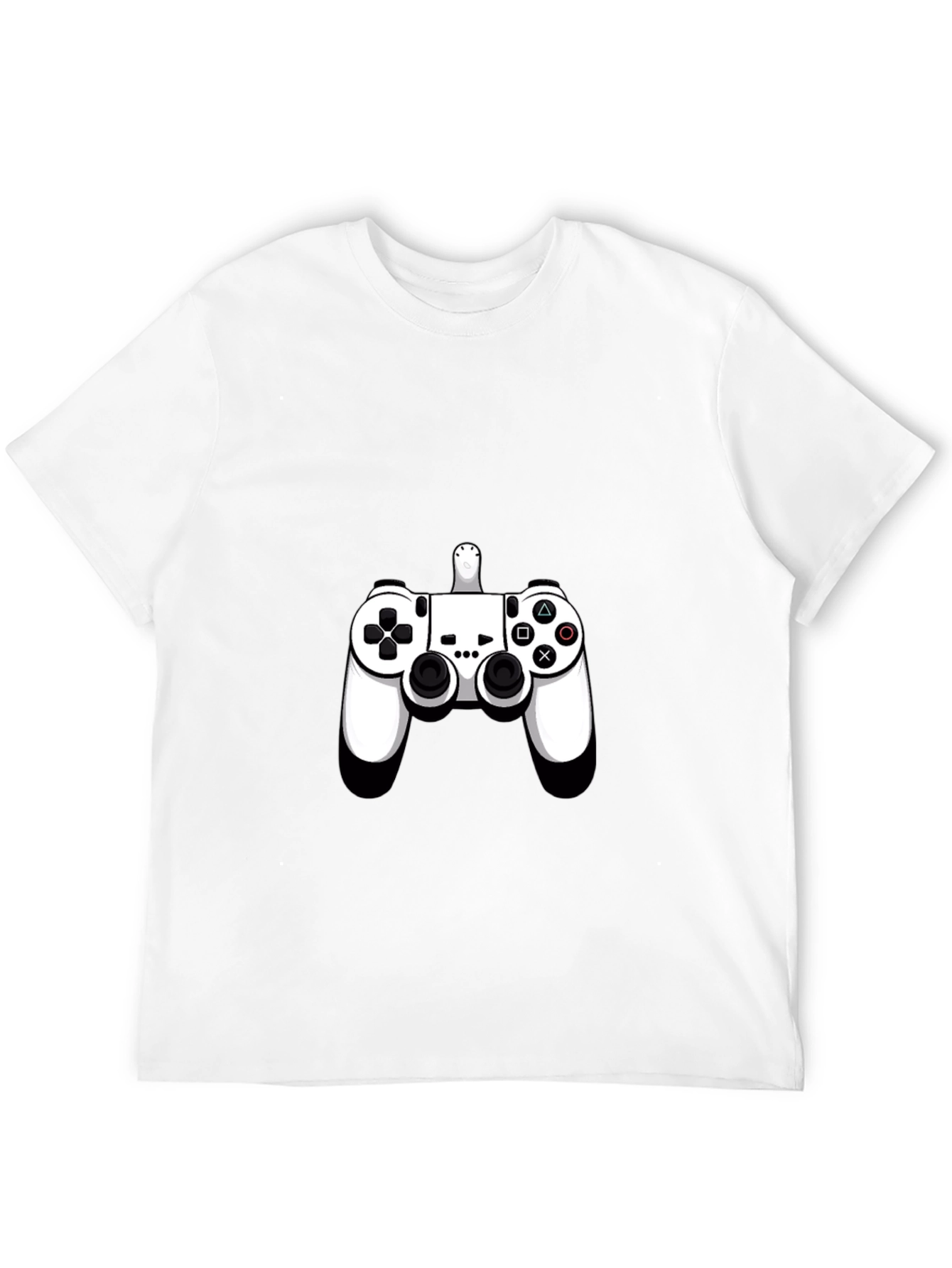 Gamer Controller Graphic Black T-Shirt