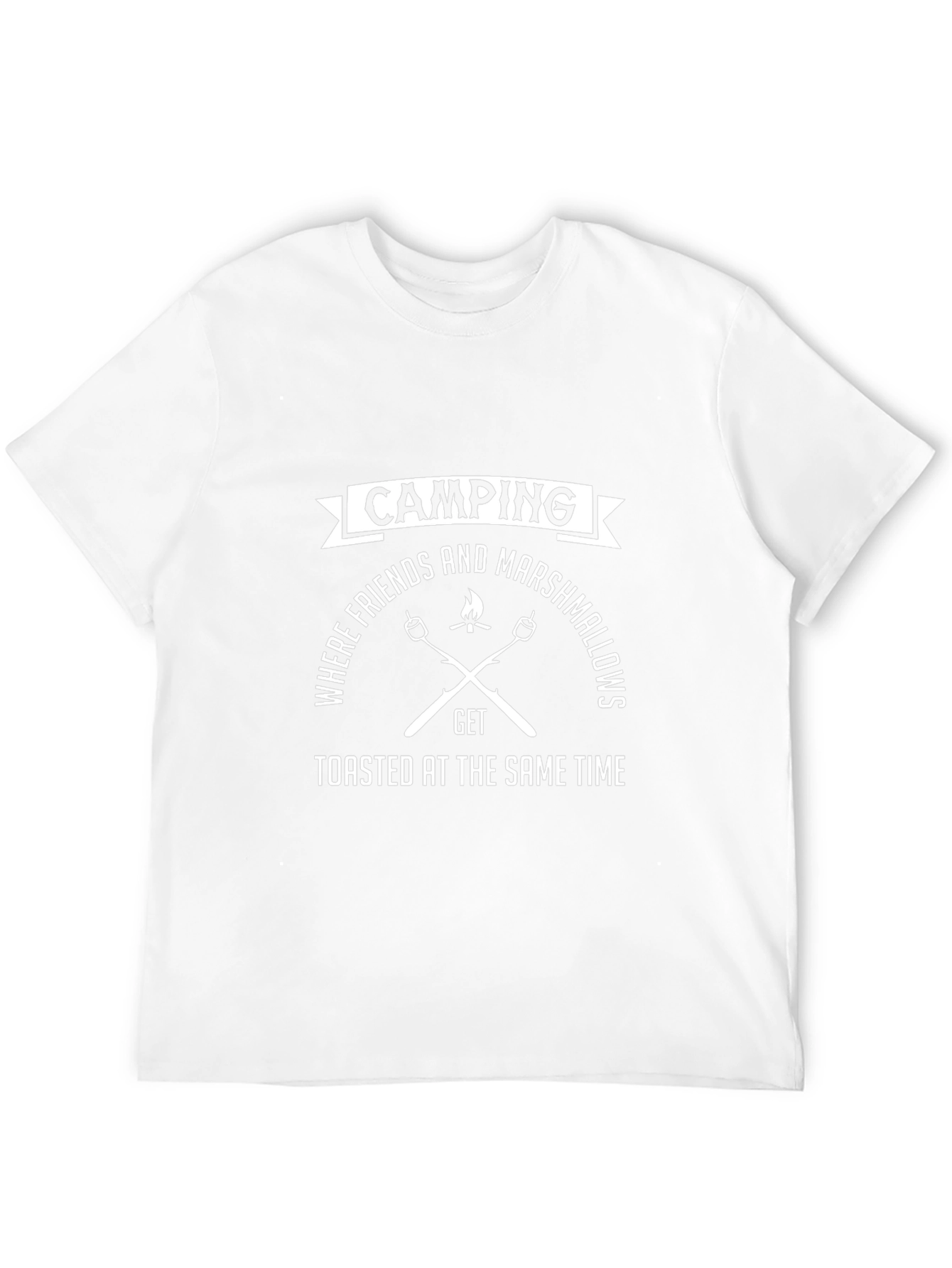 Camping Friends & Marshmallows Toasted T-Shirt