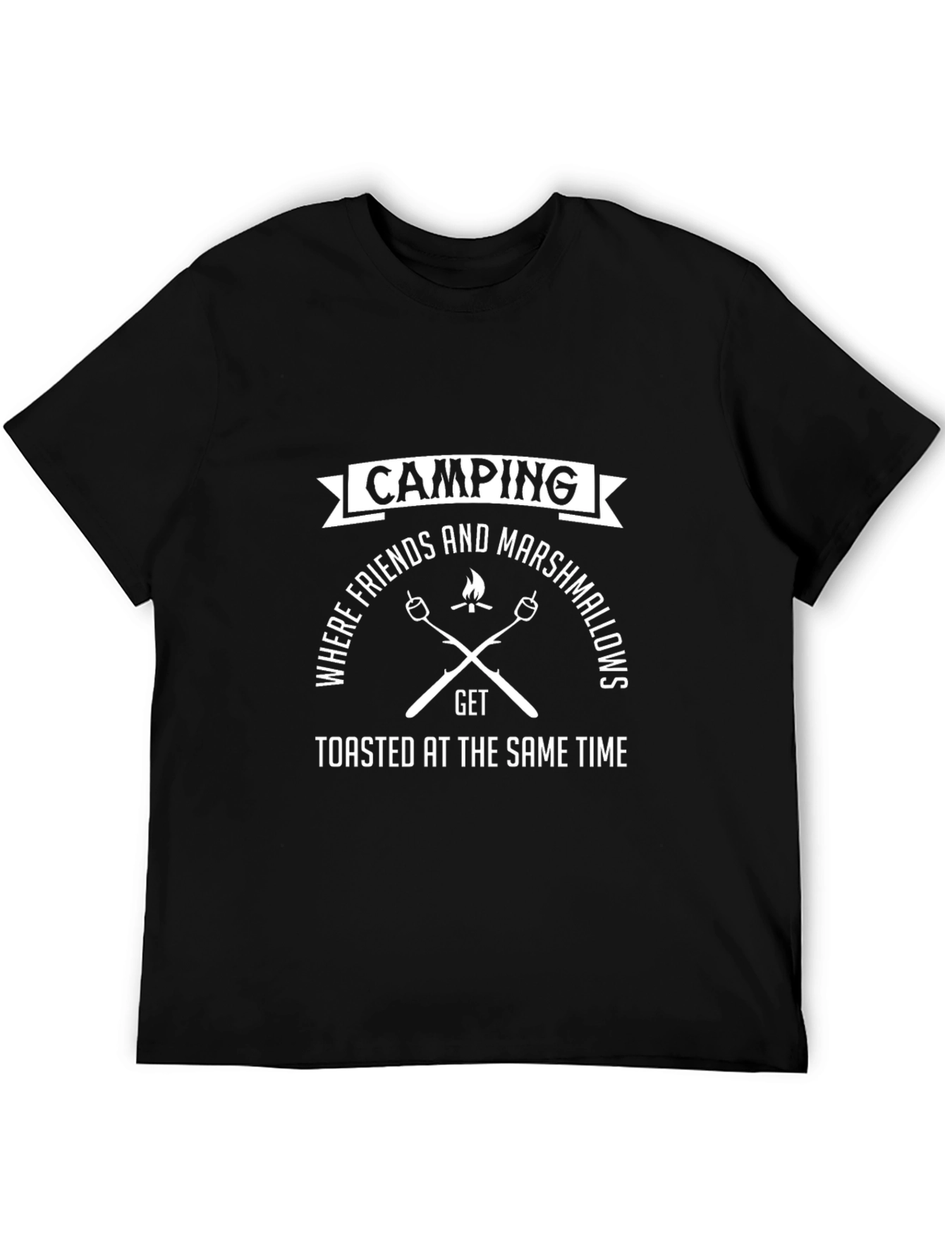 Camping Friends & Marshmallows Toasted T-Shirt