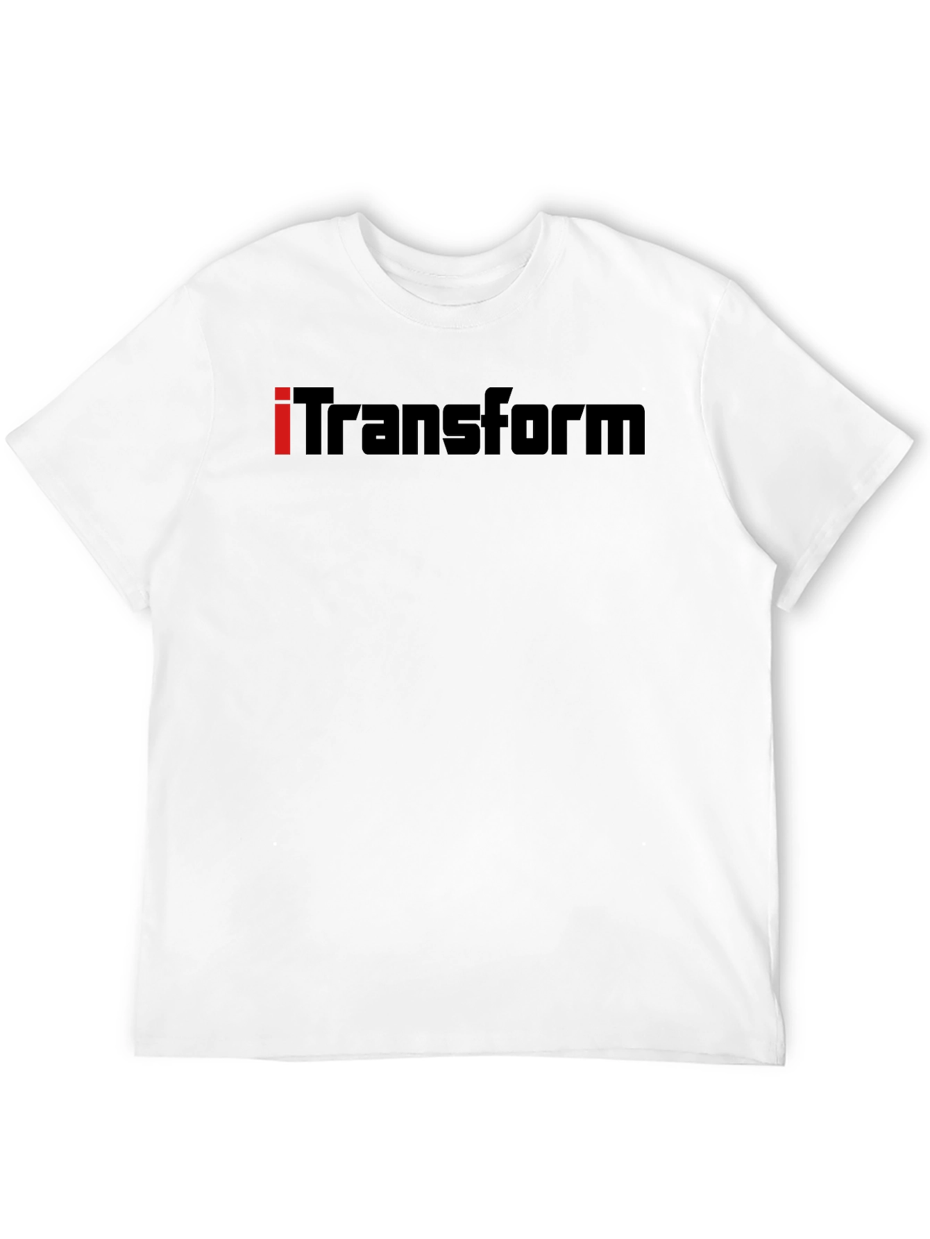 iTransform Graphic T-Shirt - Black Cotton Blend