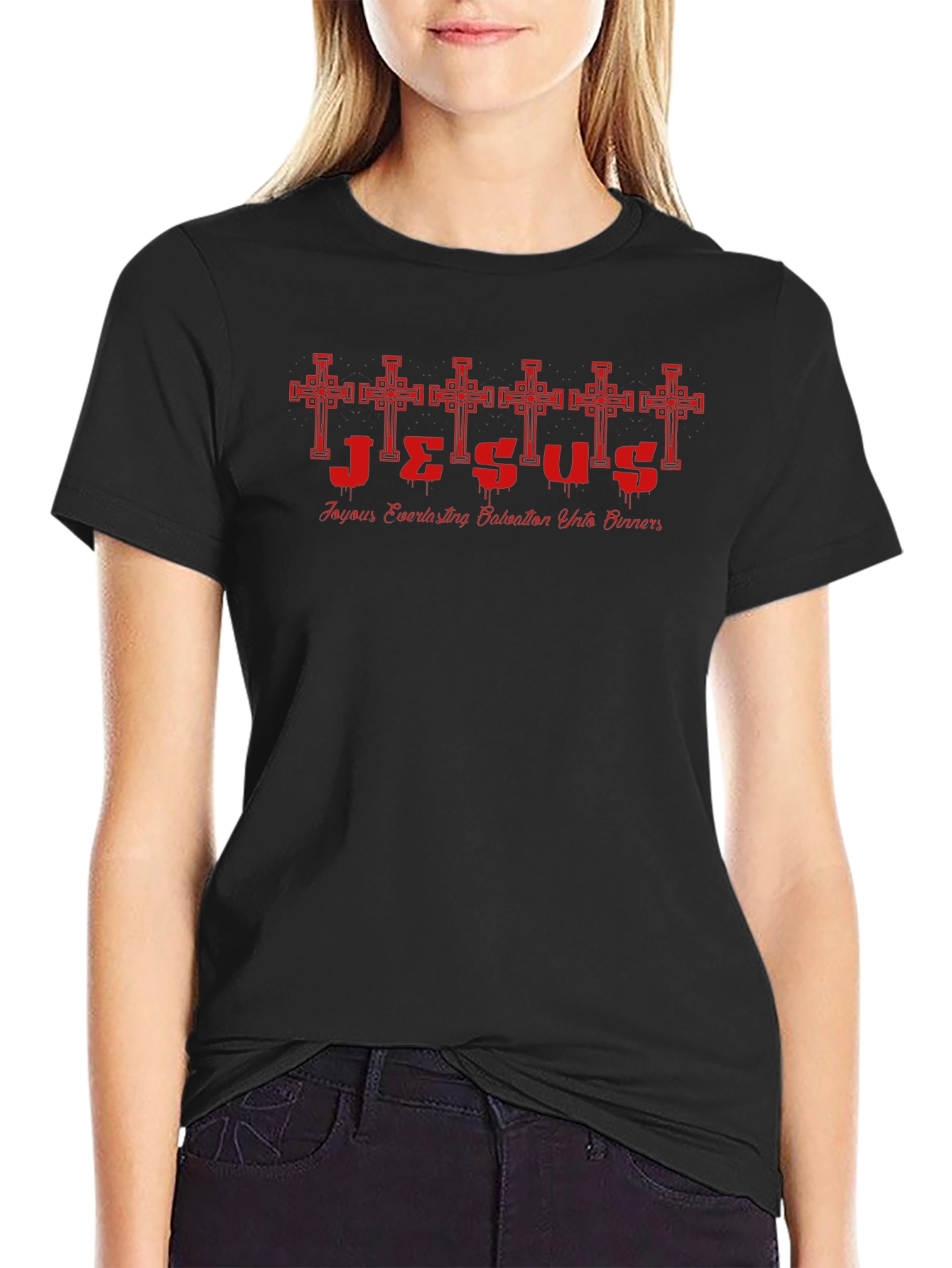 Jesus Graphic T-Shirt - Religious Tee
