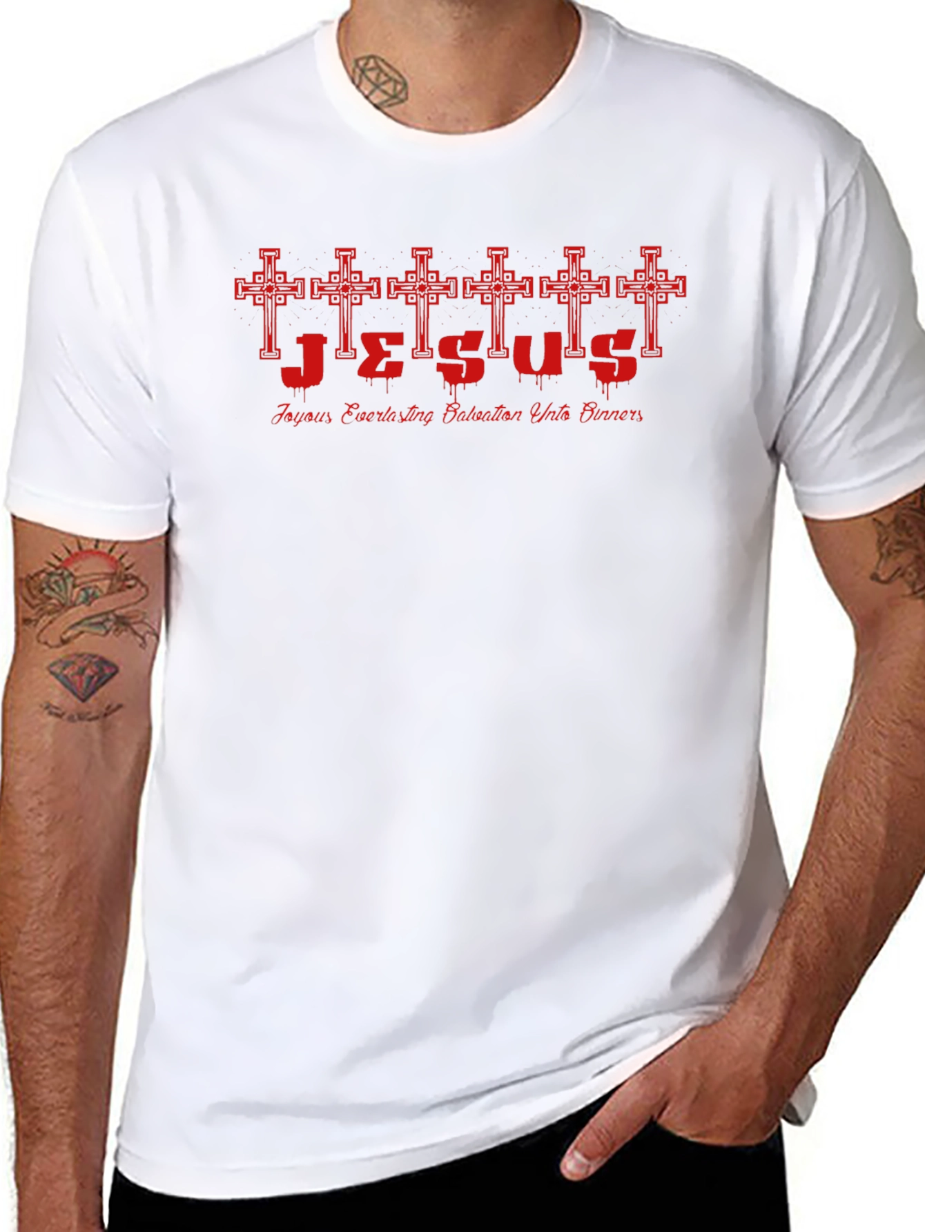 Jesus Graphic T-Shirt - Religious Tee