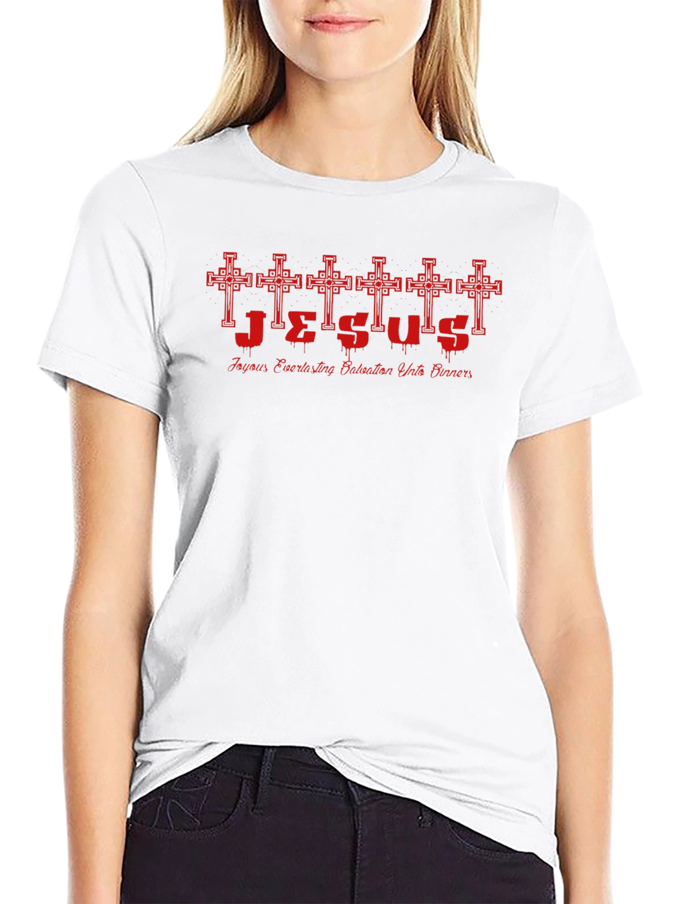 Jesus Graphic T-Shirt - Religious Tee