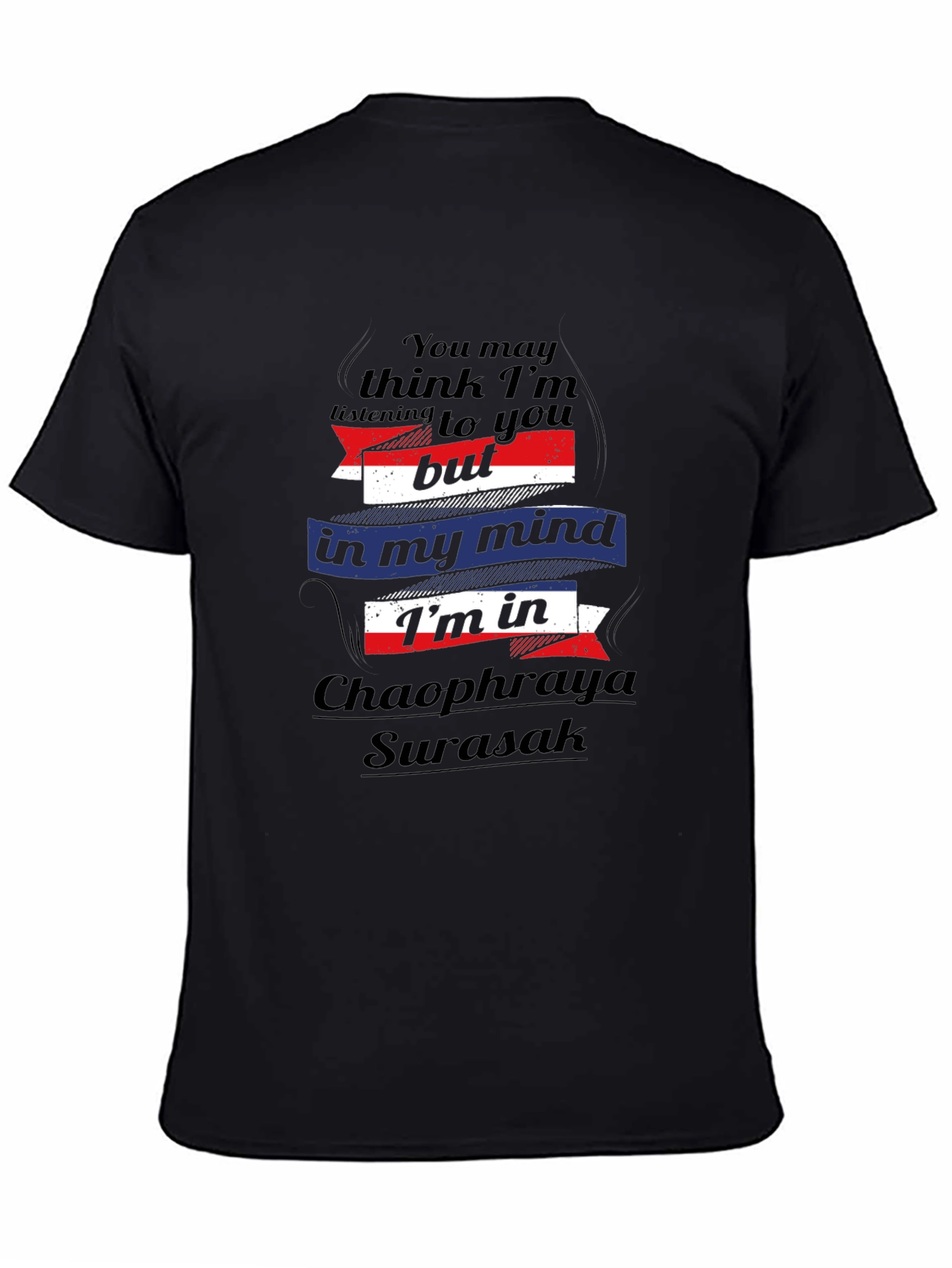 Chaophraya Surasak Mind T-Shirt - Bangkok Thailand Tee