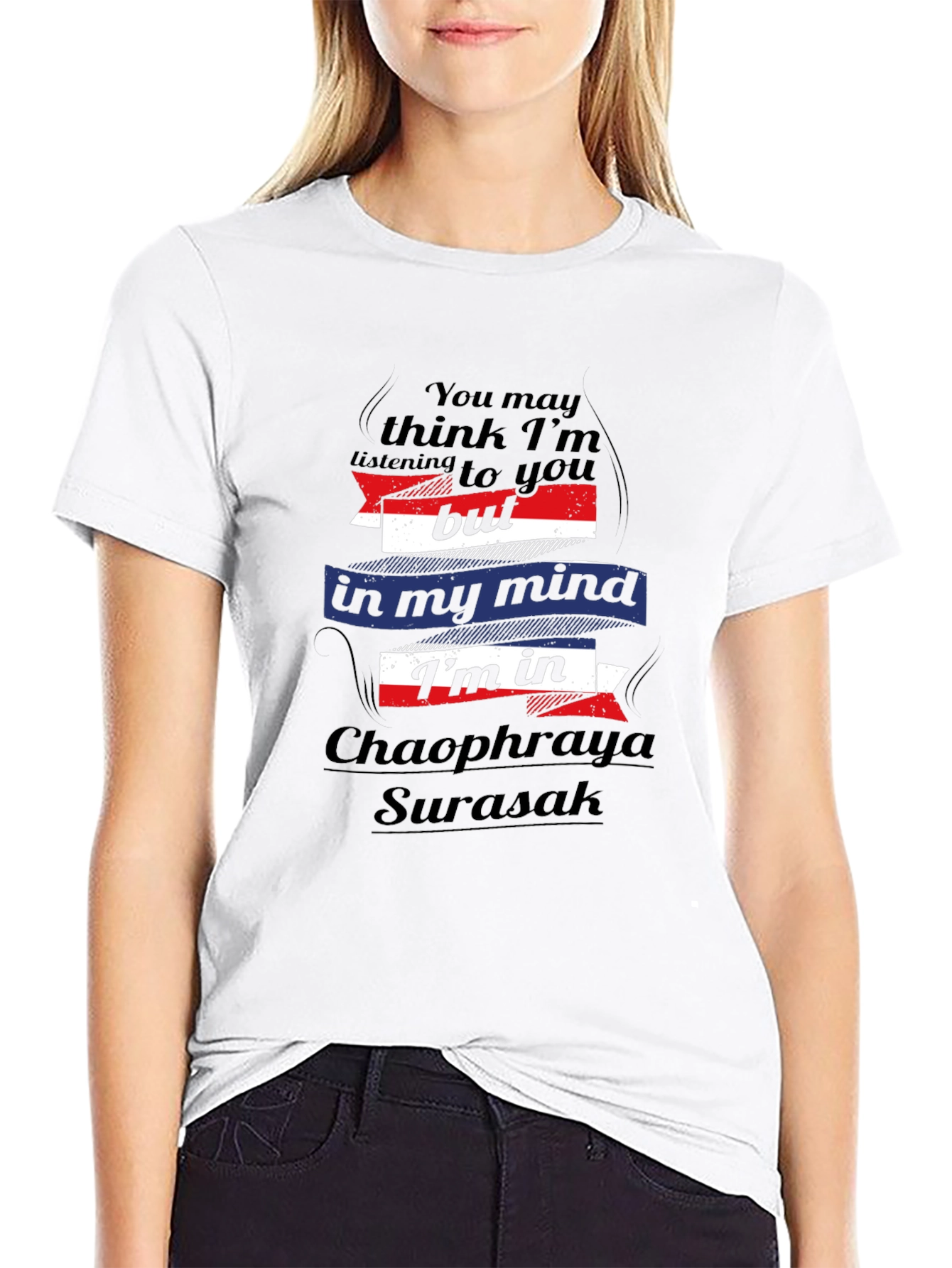 Chaophraya Surasak Mind T-Shirt - Bangkok Thailand Tee