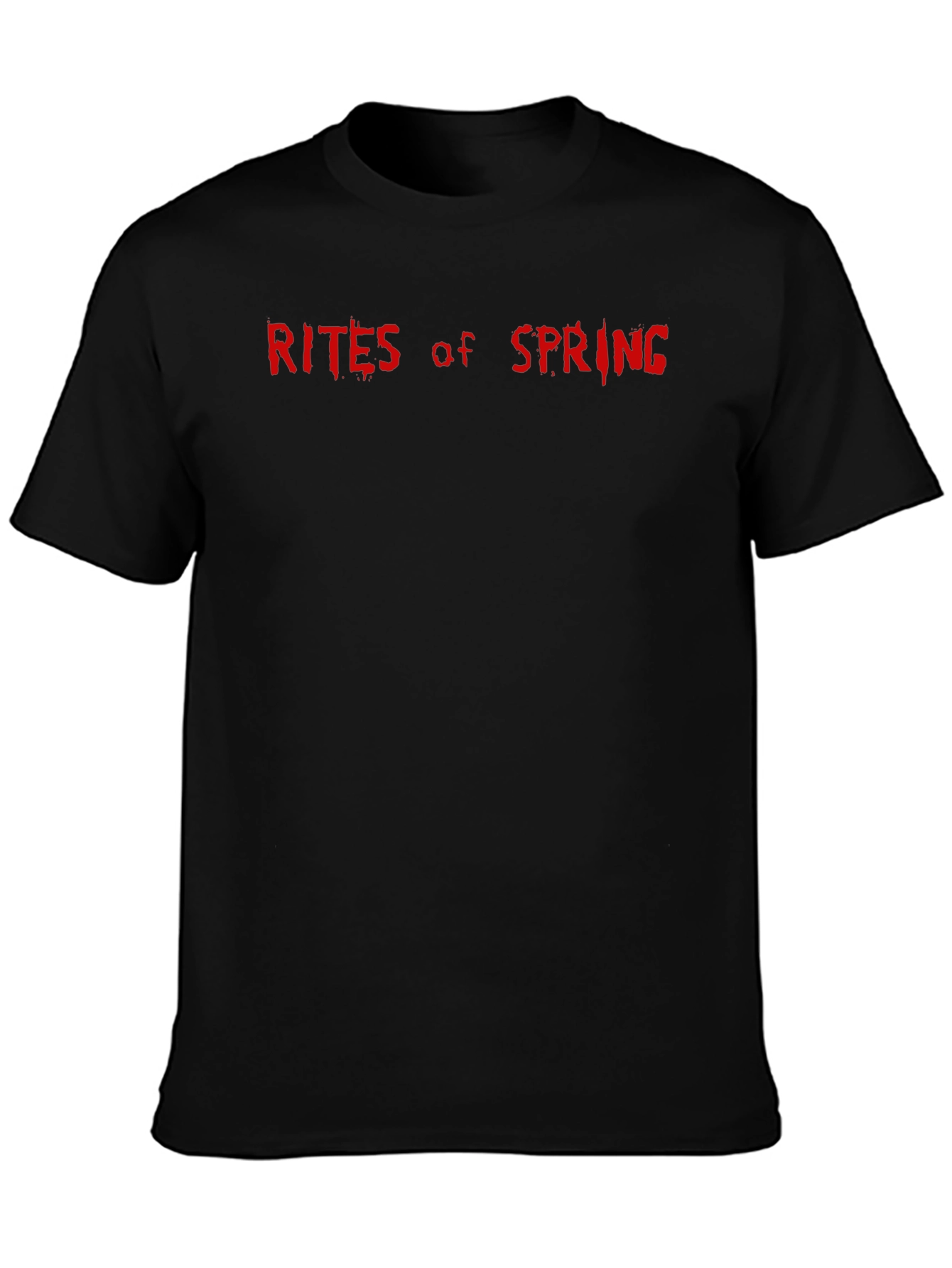 Rites of Spring Graphic Tee - Black
