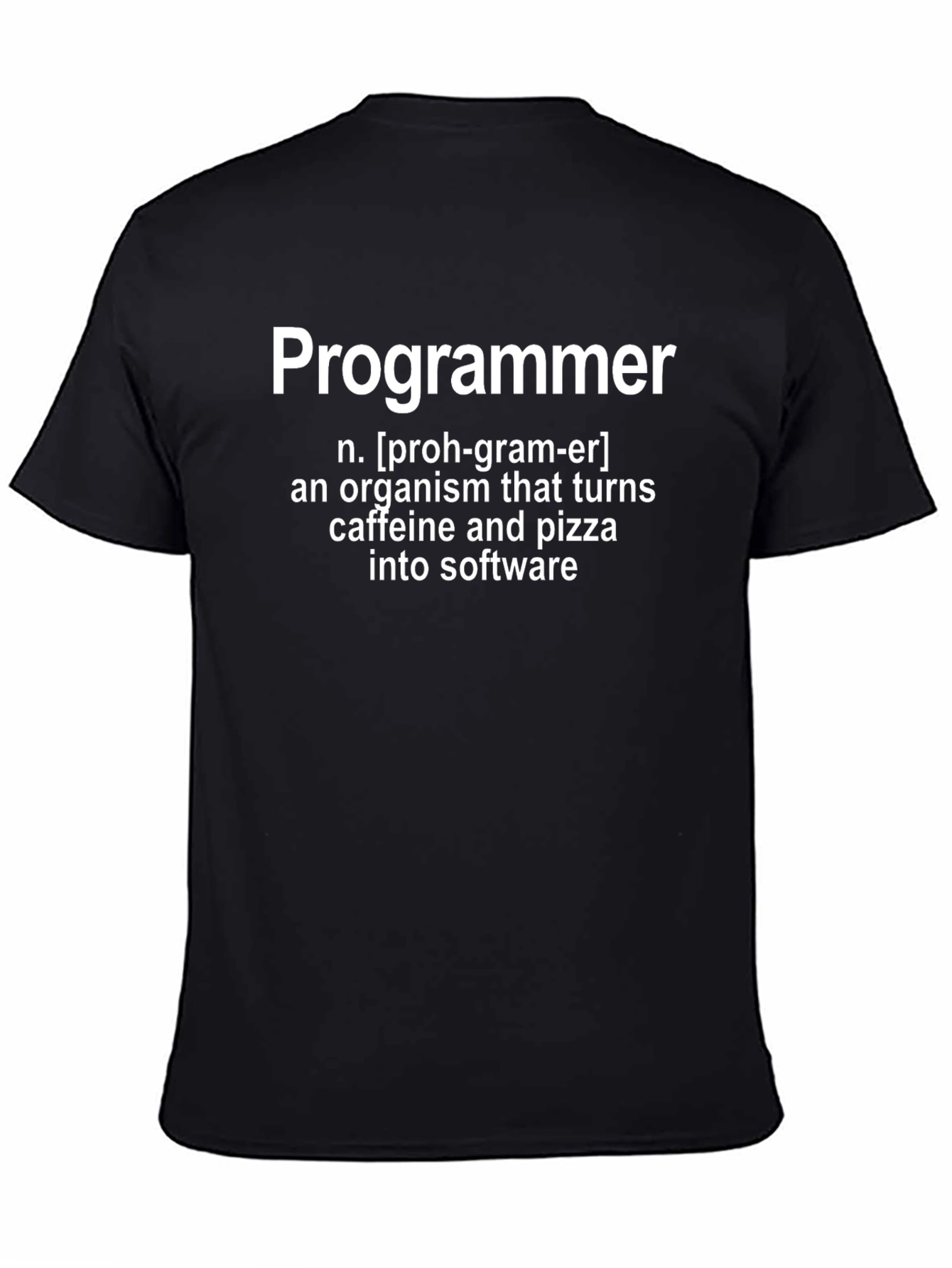 Programmer Definition Black T-Shirt