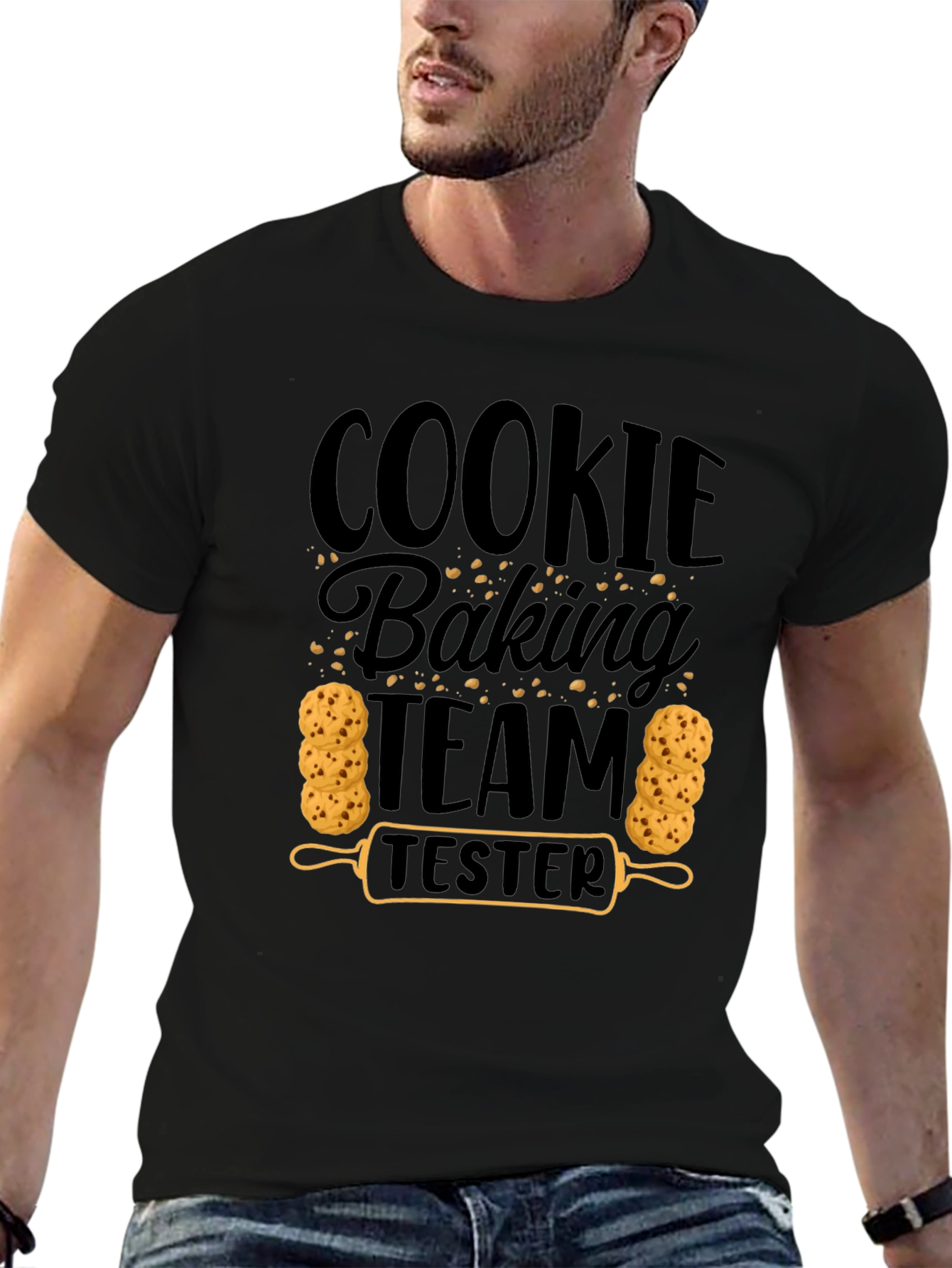 Cookie Baking Team Tester Graphic T-Shirt