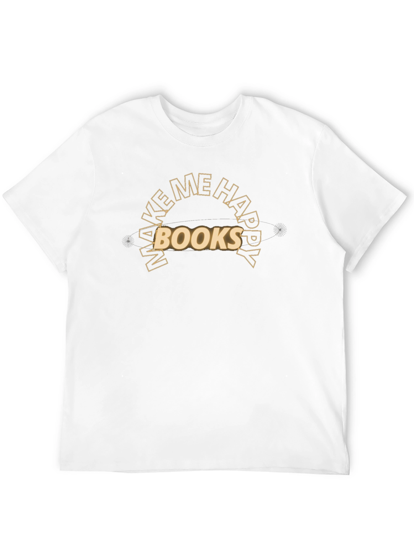Books Make Me Happy T-Shirt