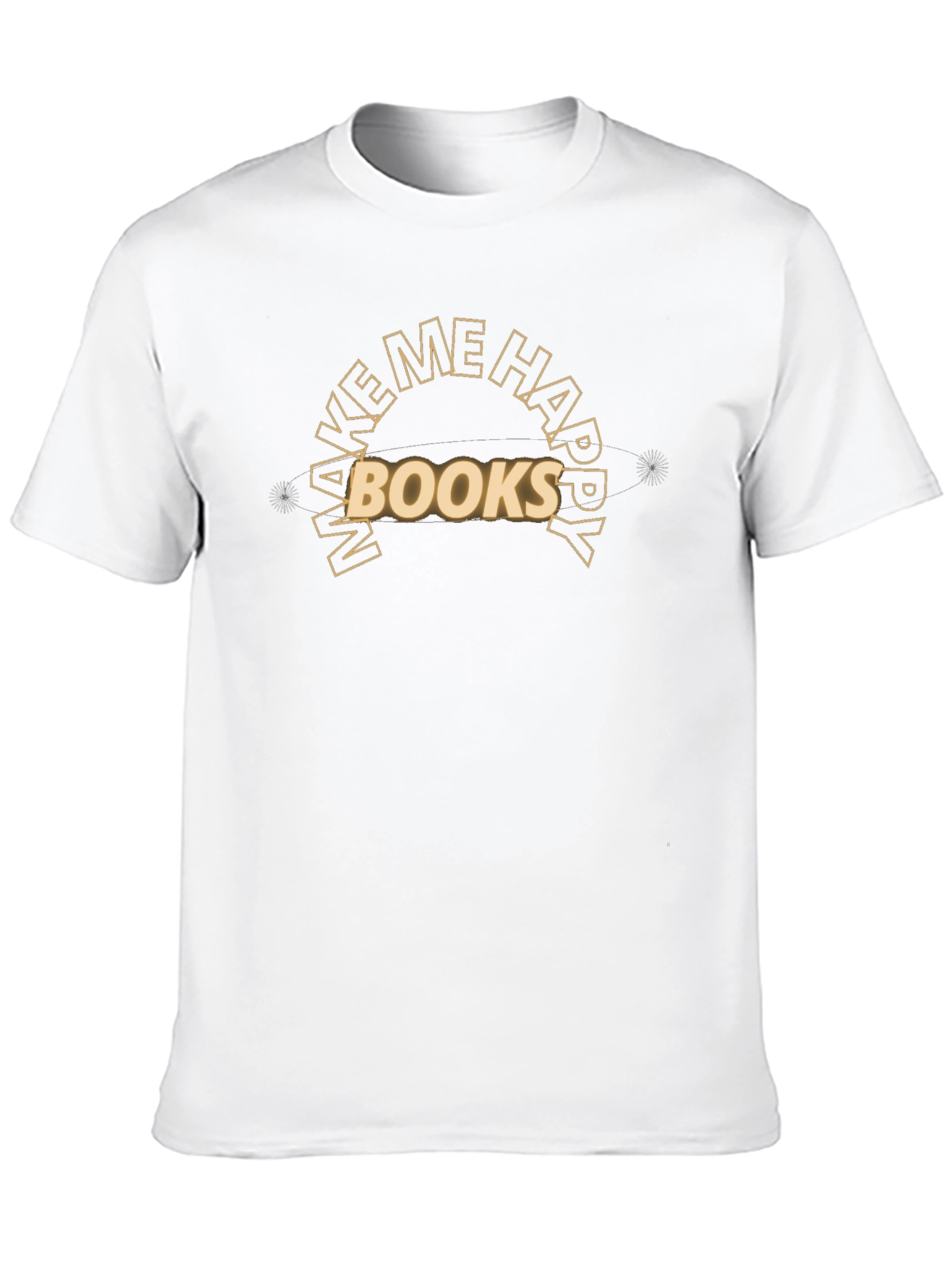 Books Make Me Happy T-Shirt