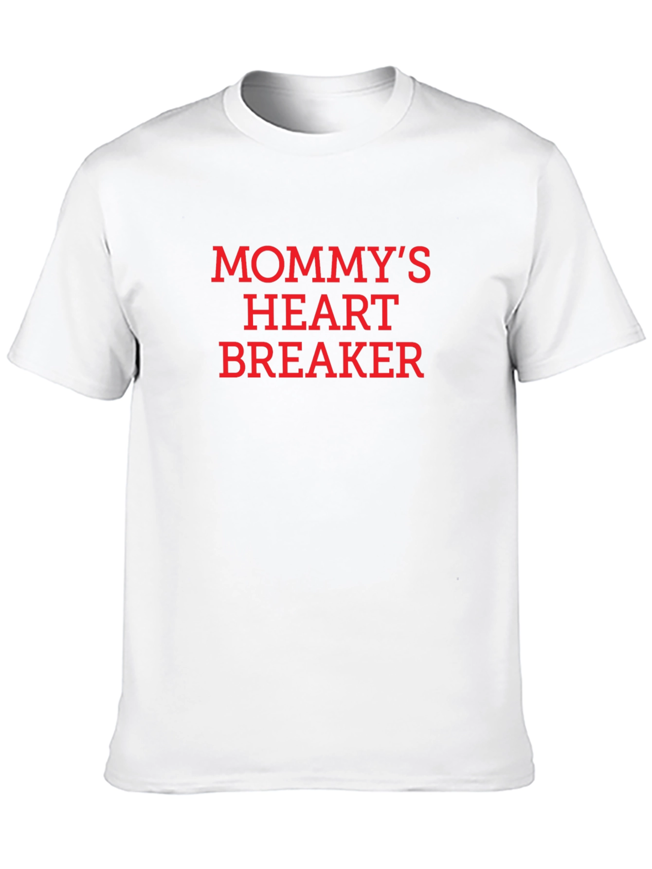 Mommys Heart Breaker Black T-Shirt
