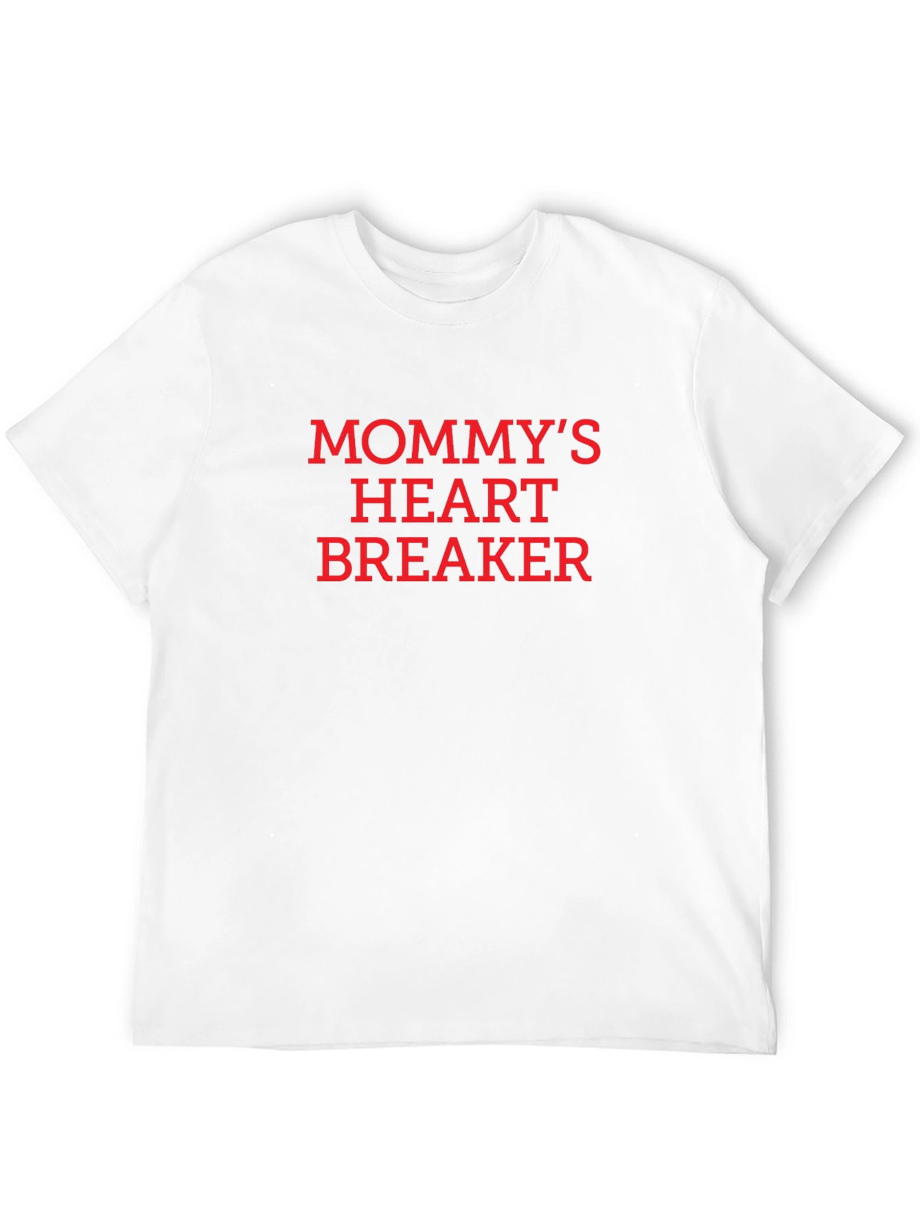 Mommys Heart Breaker Black T-Shirt
