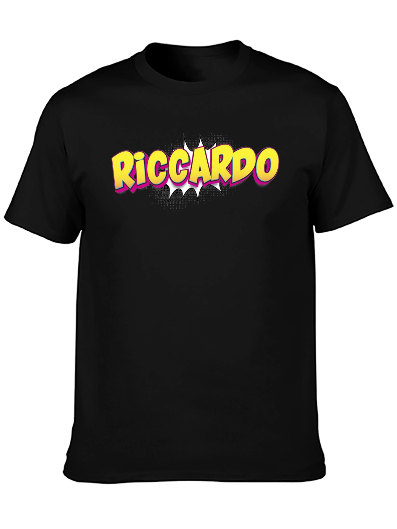 Riccardo Pop Art T-Shirt - Trendy Comic Style