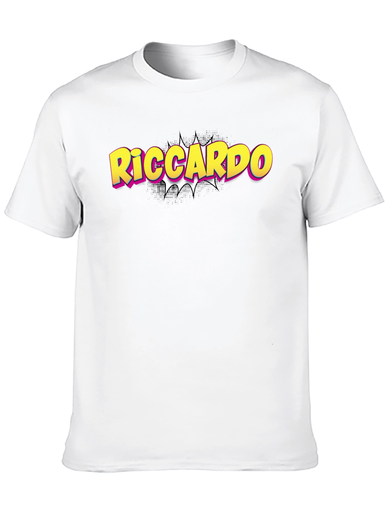 Riccardo Pop Art T-Shirt - Trendy Comic Style