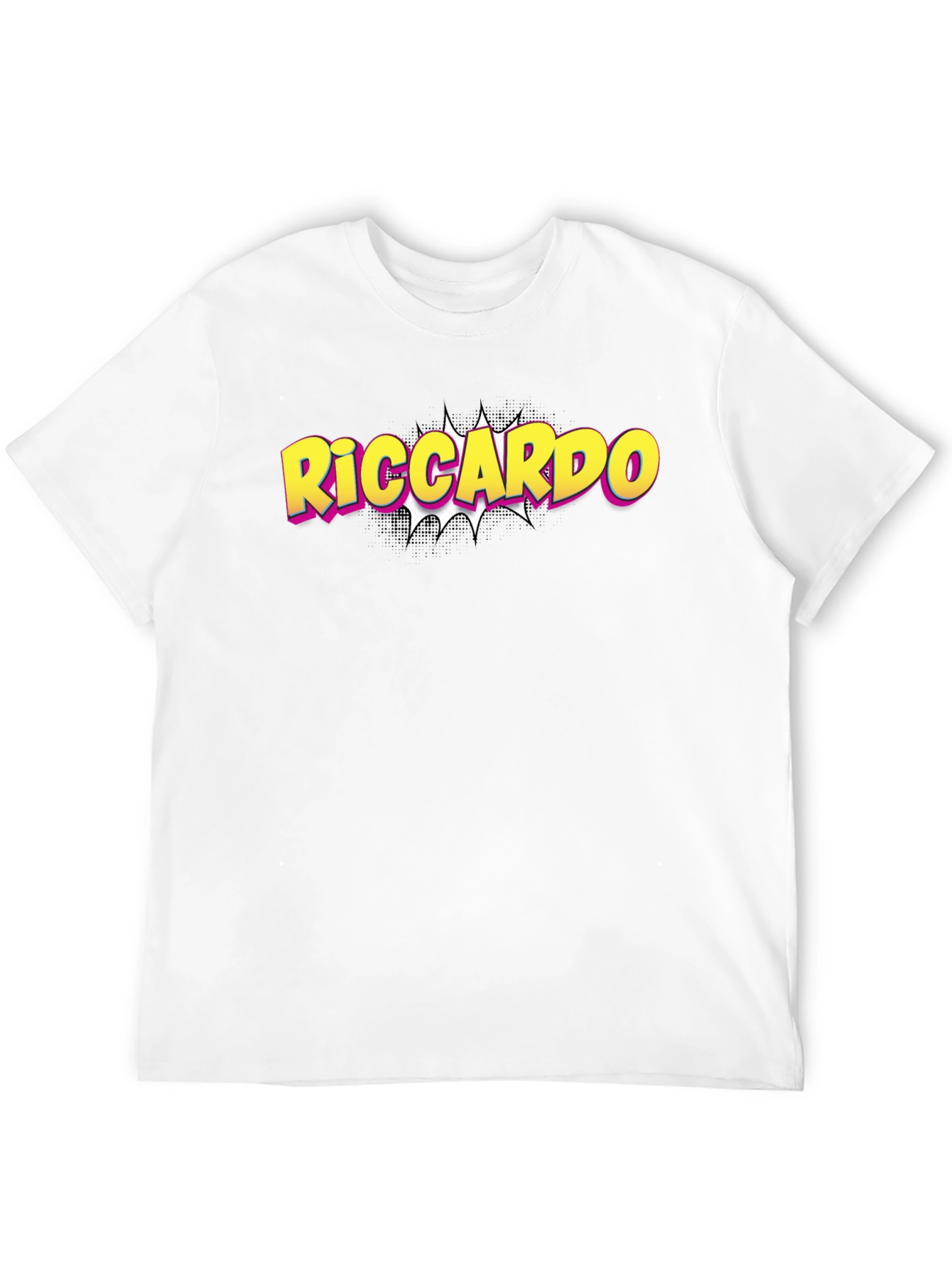 Riccardo Pop Art T-Shirt - Trendy Comic Style