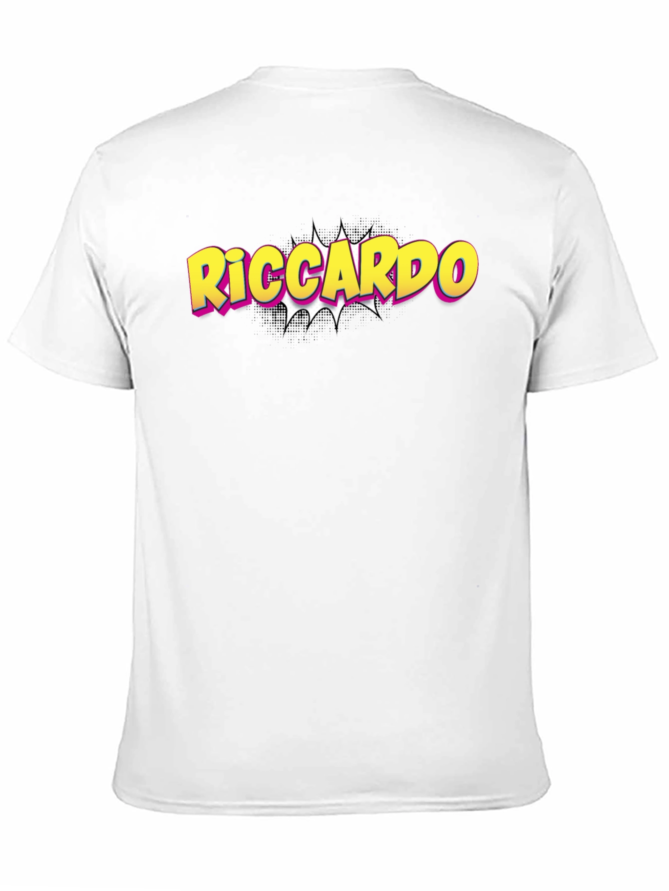 Riccardo Pop Art T-Shirt - Trendy Comic Style