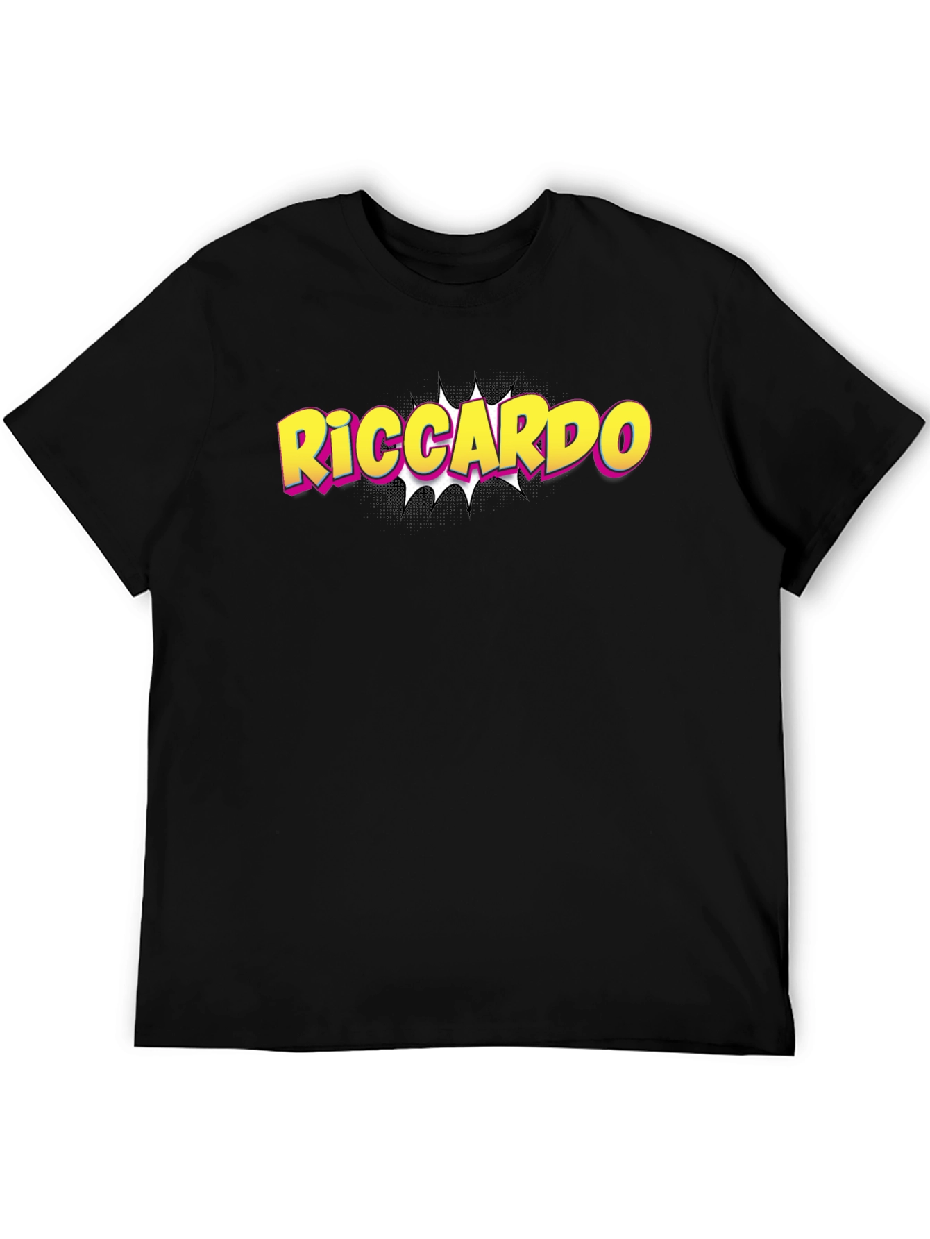 Riccardo Pop Art T-Shirt - Trendy Comic Style