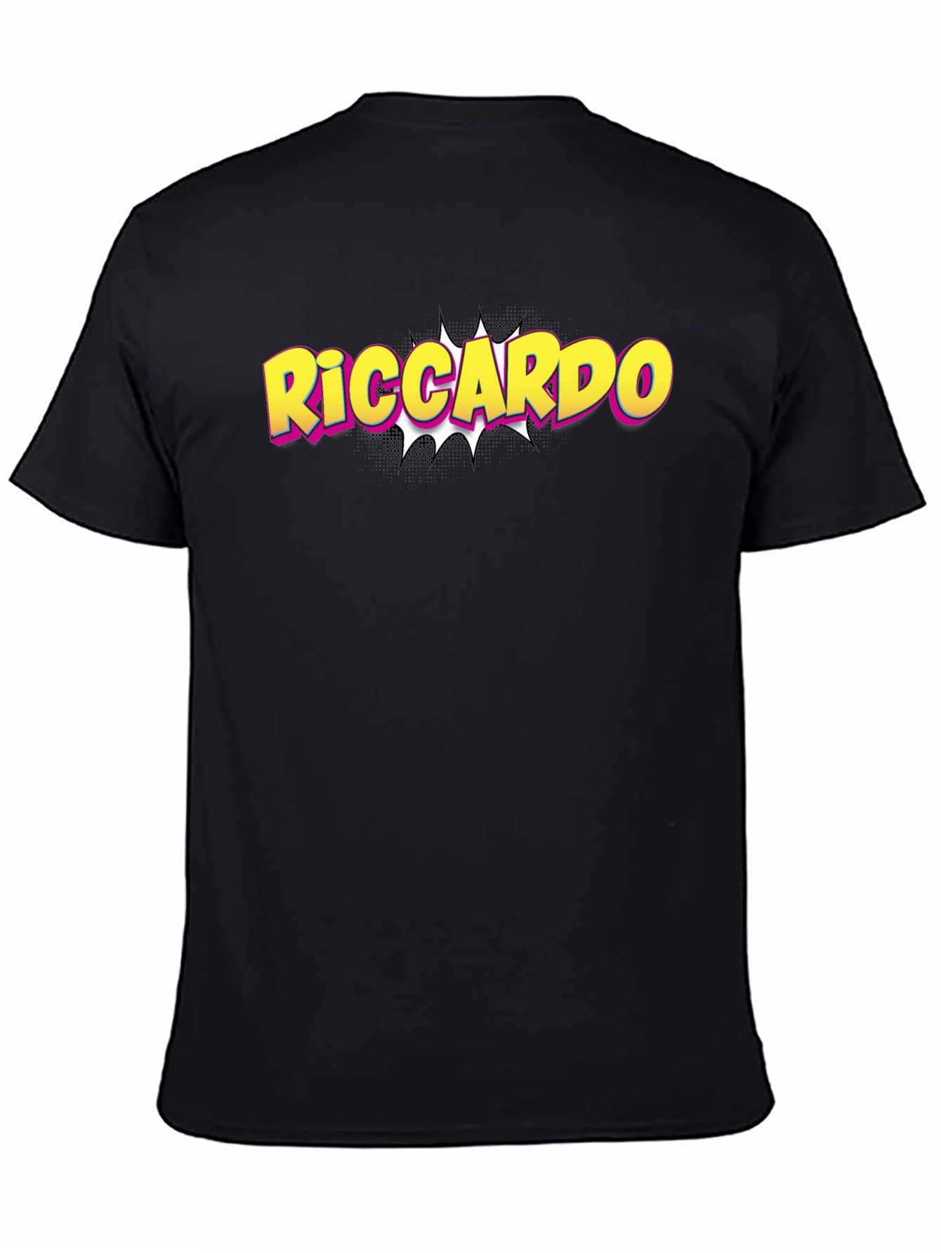 Riccardo Pop Art T-Shirt - Trendy Comic Style