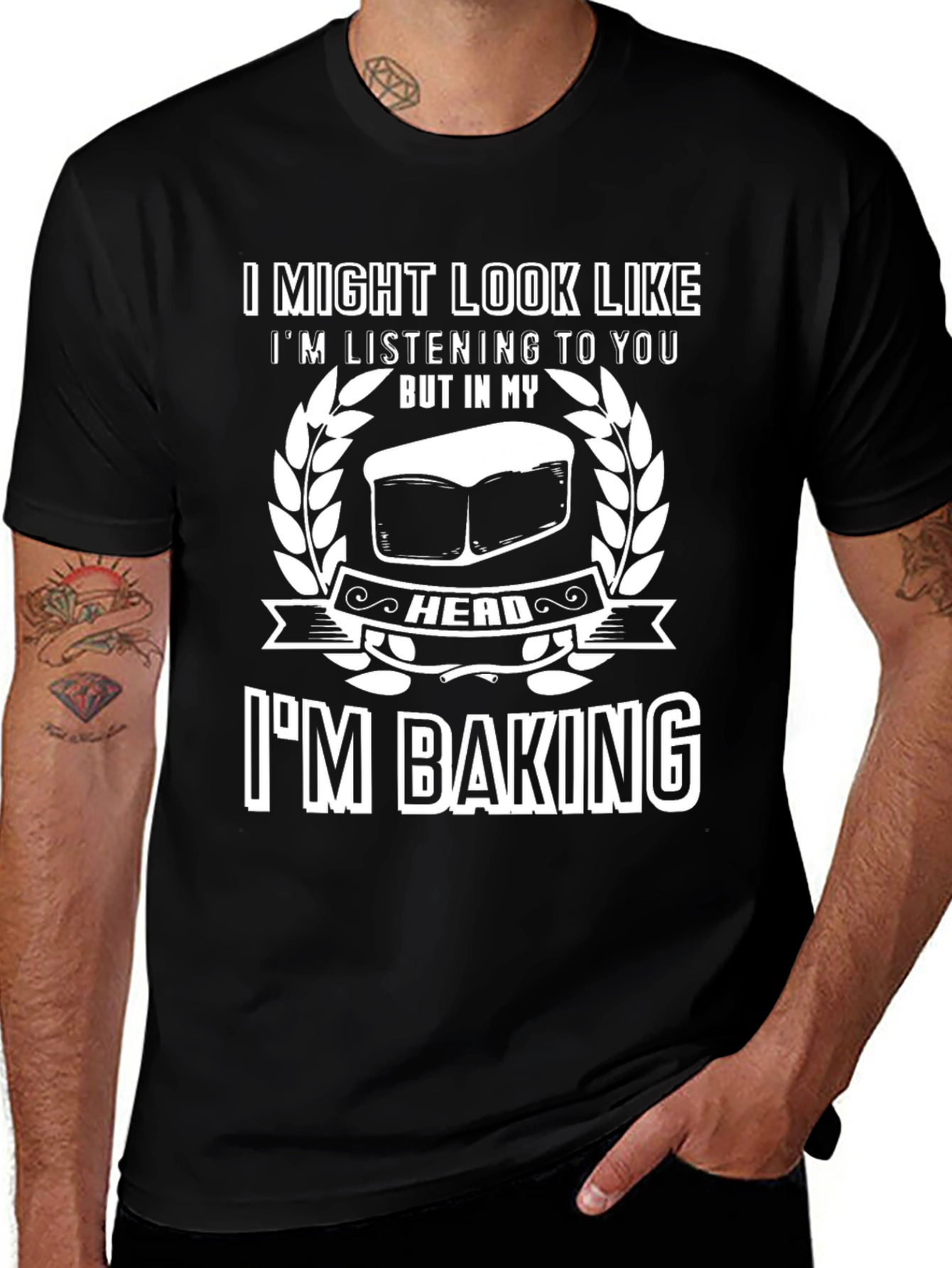 Baking Lover T-Shirt - Im Baking Funny Tee